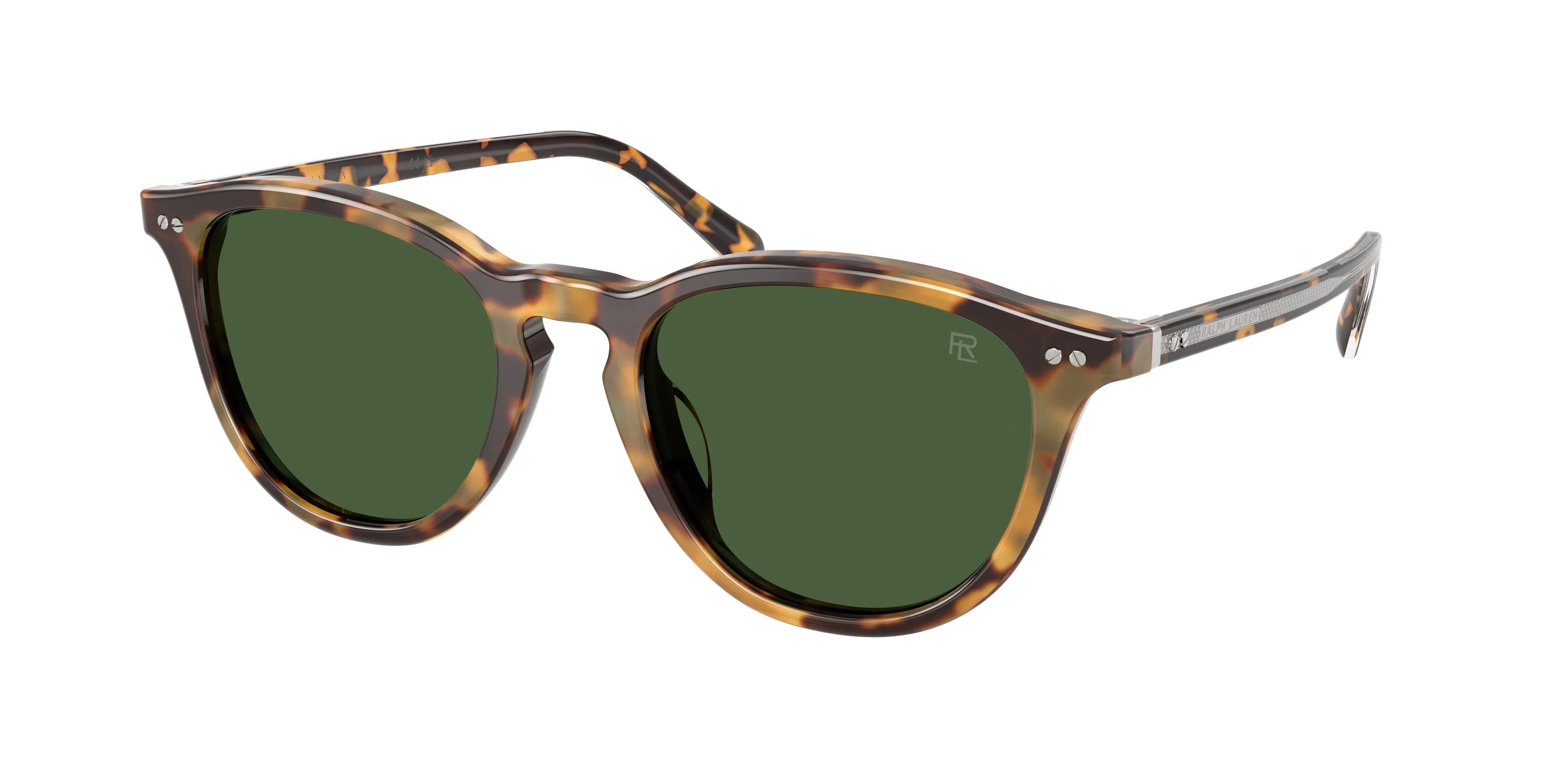 Ralph Lauren RL8241U 633971 Occhiali da sole Acetato Tartaruga Verde Pantos Normale - immagine 1