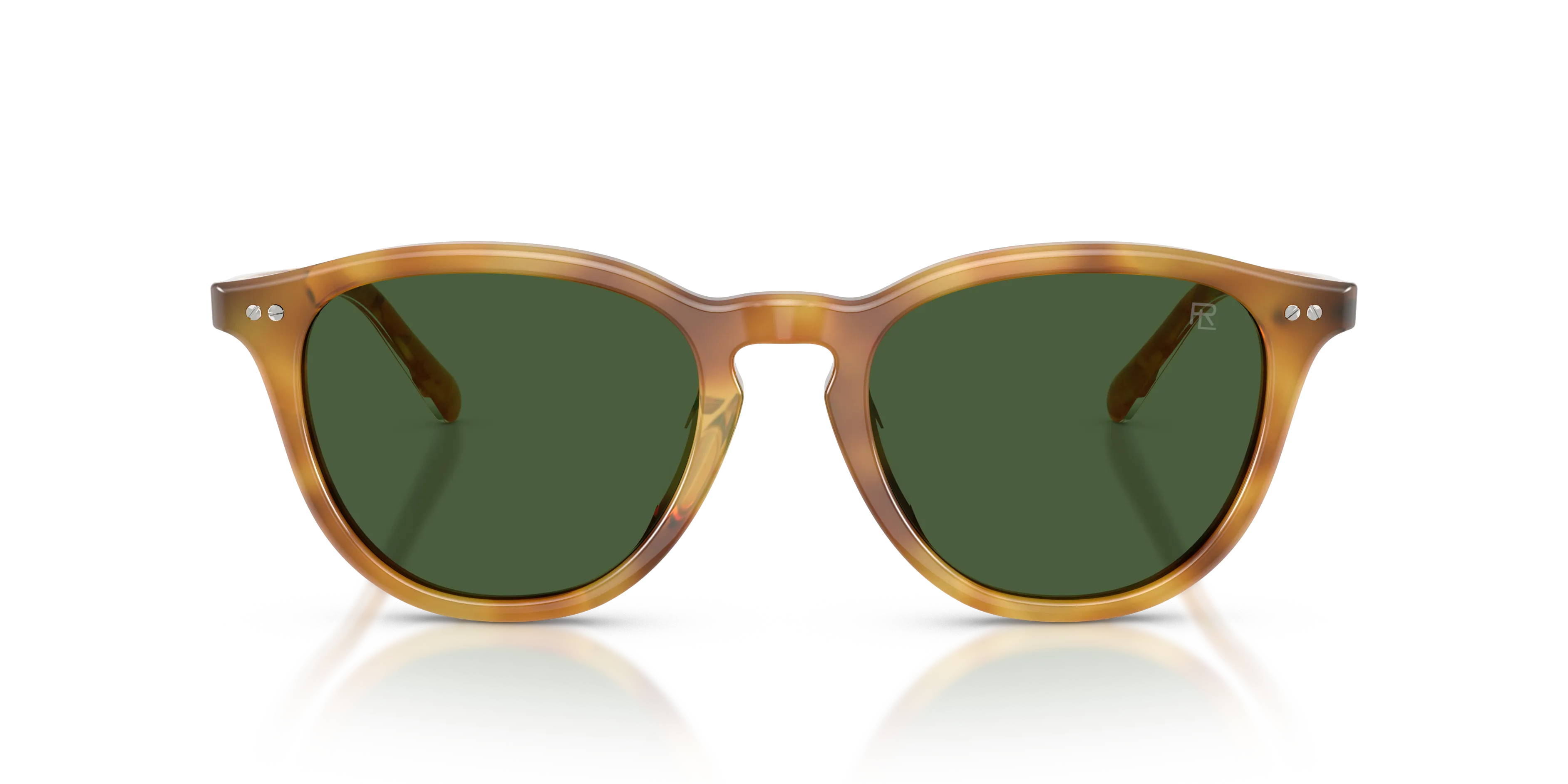 Ralph Lauren RL8241U 618571 Occhiali da sole Acetato Tartaruga Verde Pantos Normale - immagine 3