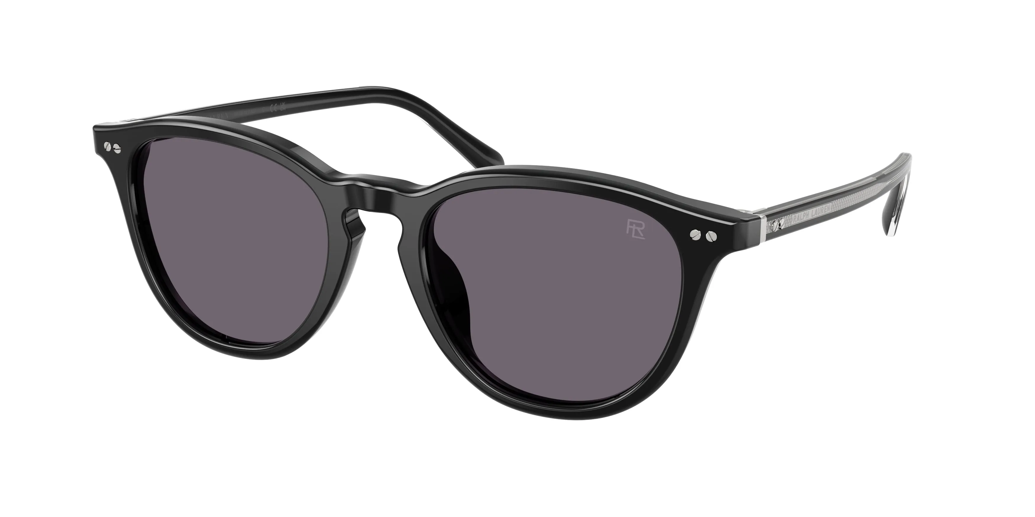 Ralph Lauren RL8241U 50011A Occhiali da sole Acetato Nero Viola Pantos Normale - immagine 1