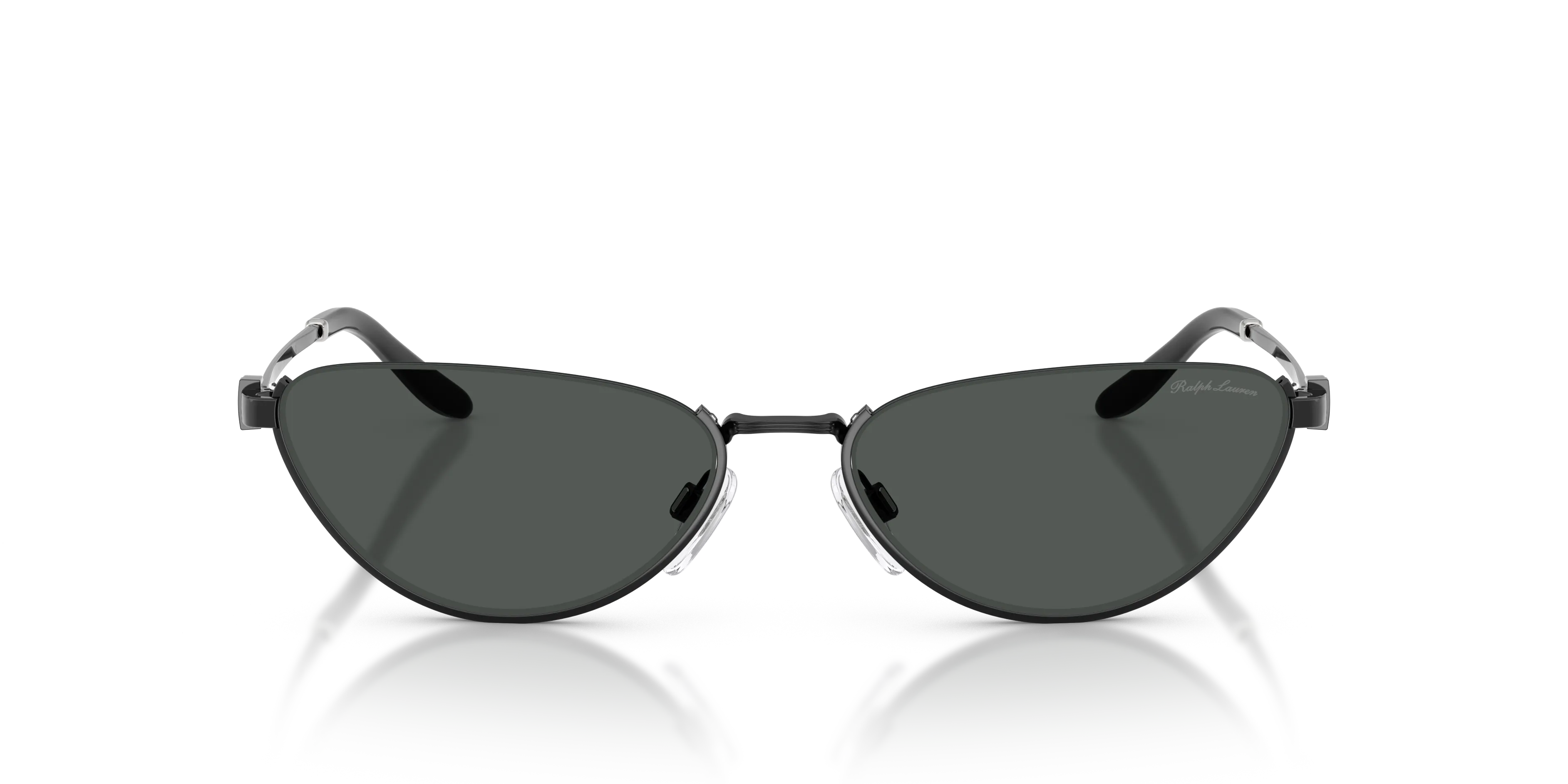 Ralph Lauren RL7095 922387 Occhiali da sole Metallo Nero Grigio Cat Eye Normale - immagine 3