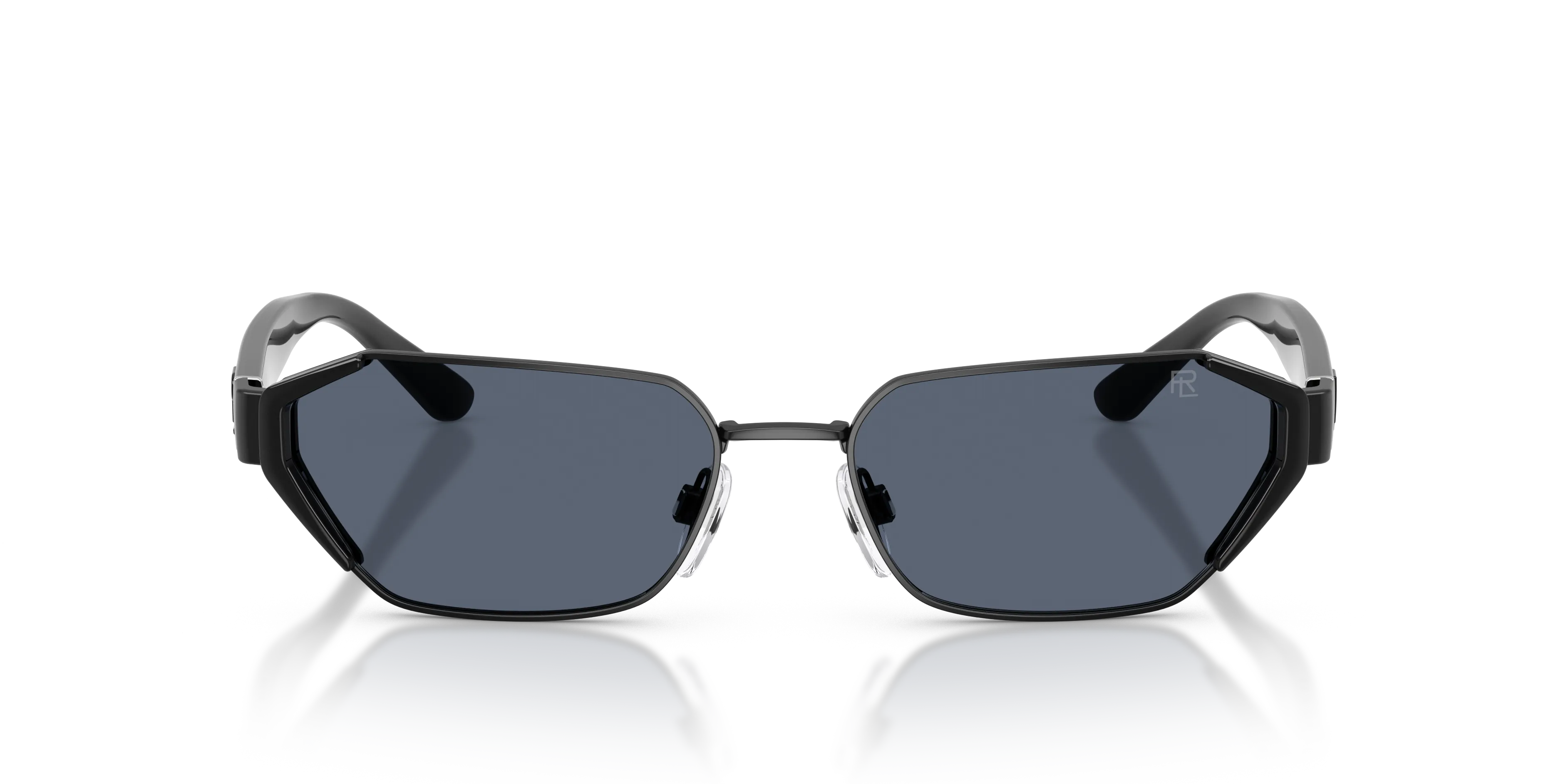 Ralph Lauren RL7094 922387 Occhiali da sole Metallo Nero Grigio Geometrica Normale - immagine 3
