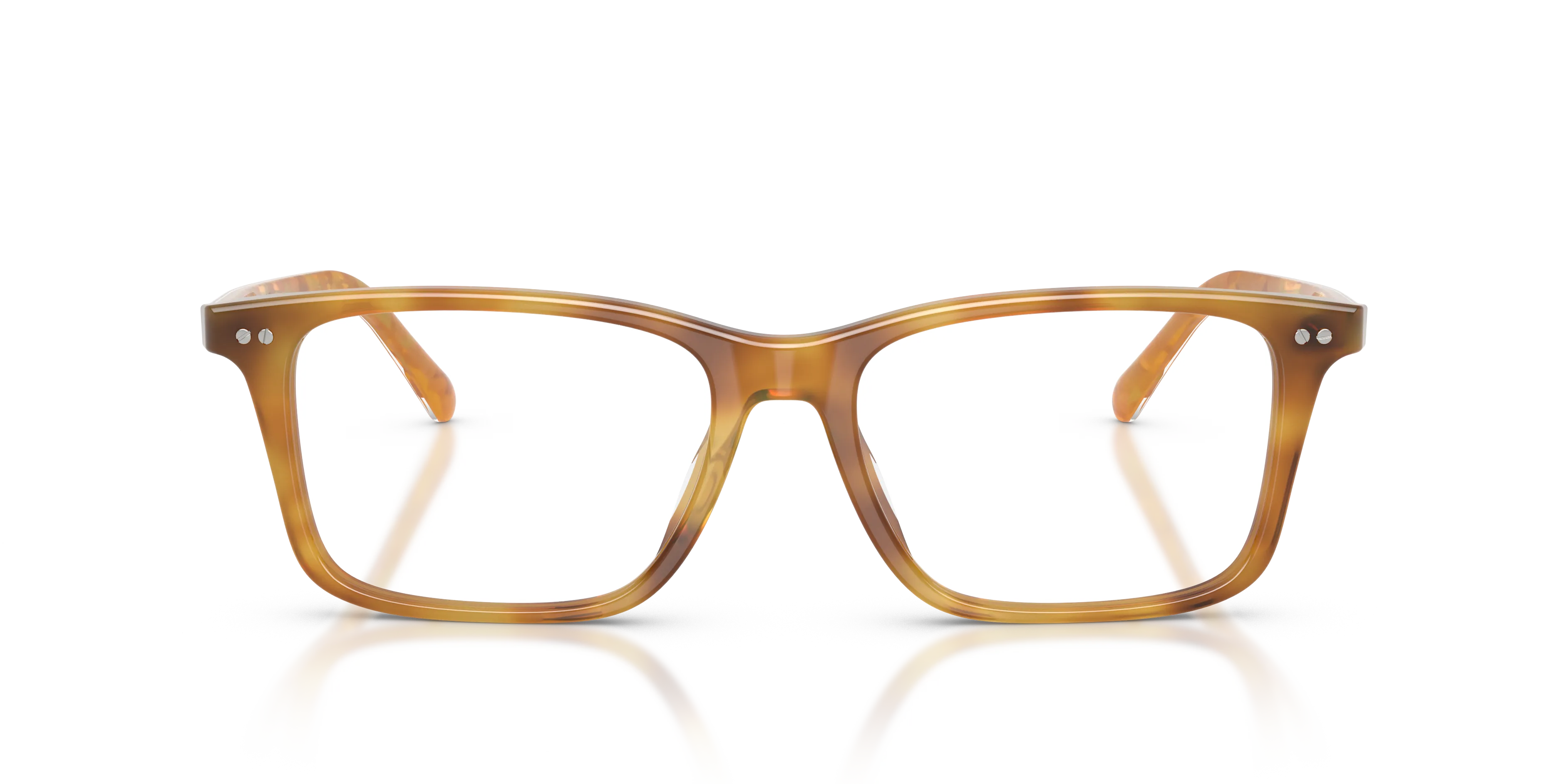 Ralph Lauren RL6264U 6185 Montature da vista Acetato Tartaruga Trasparente Rotonda Normale - immagine 3