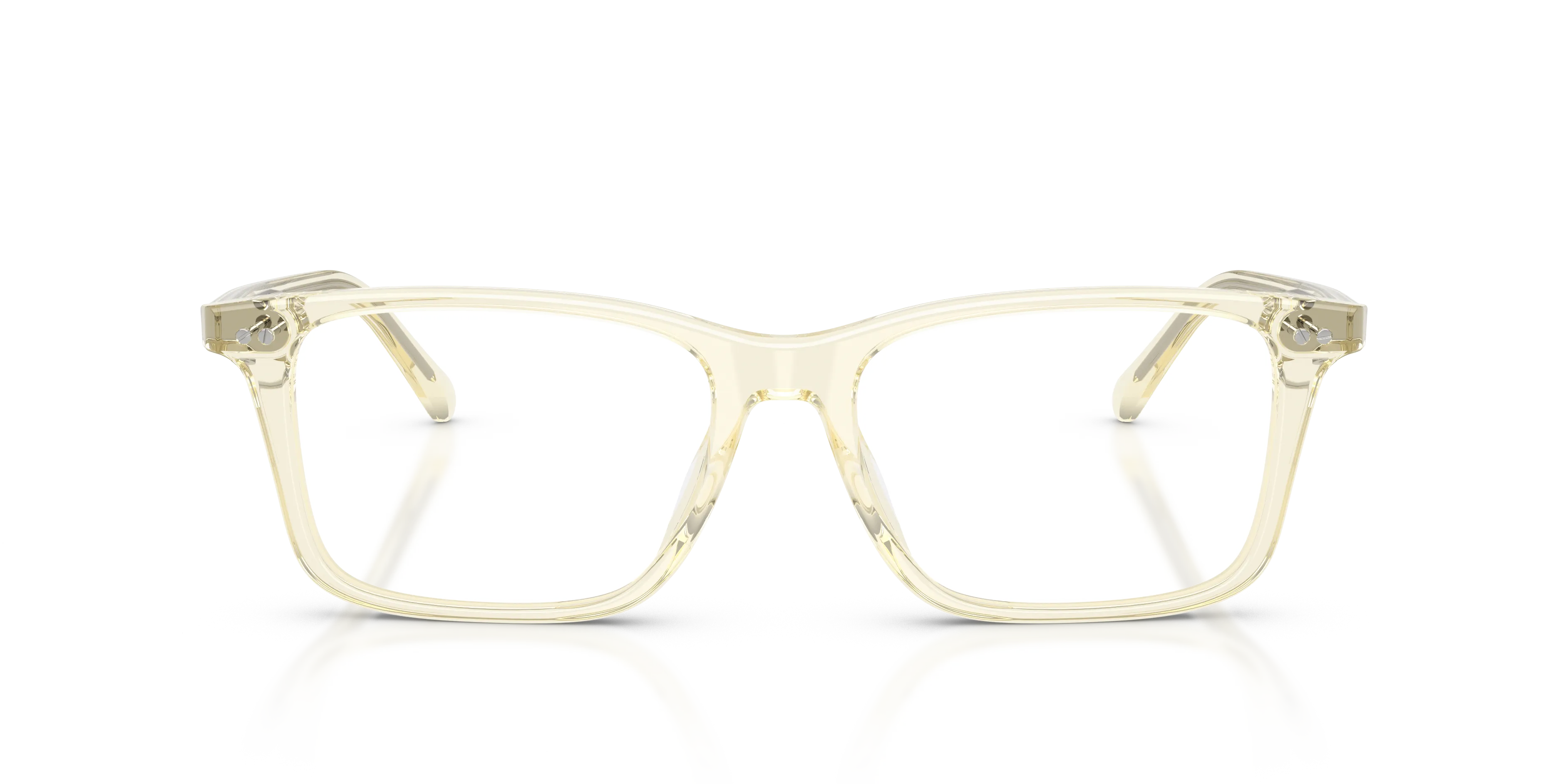 Ralph Lauren RL6264U 5034 Montature da vista Acetato Giallo Trasparente Rotonda Normale - immagine 3
