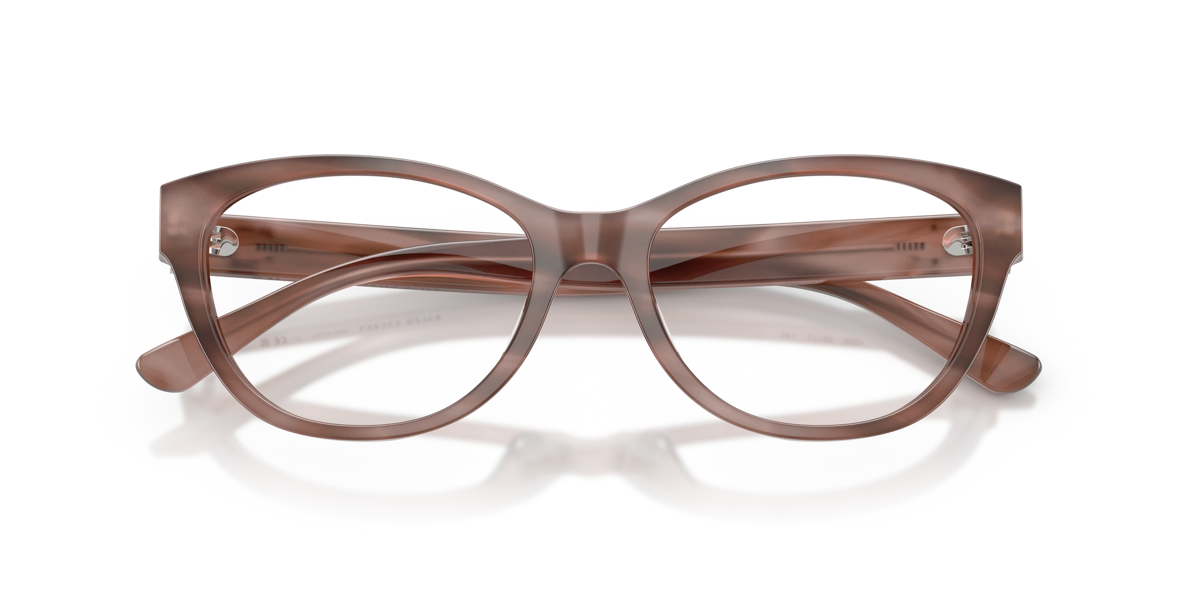 Ralph Lauren RL6262U 6350 Montature da vista Acetato Rosa Trasparente Farfalla Normale - immagine 2