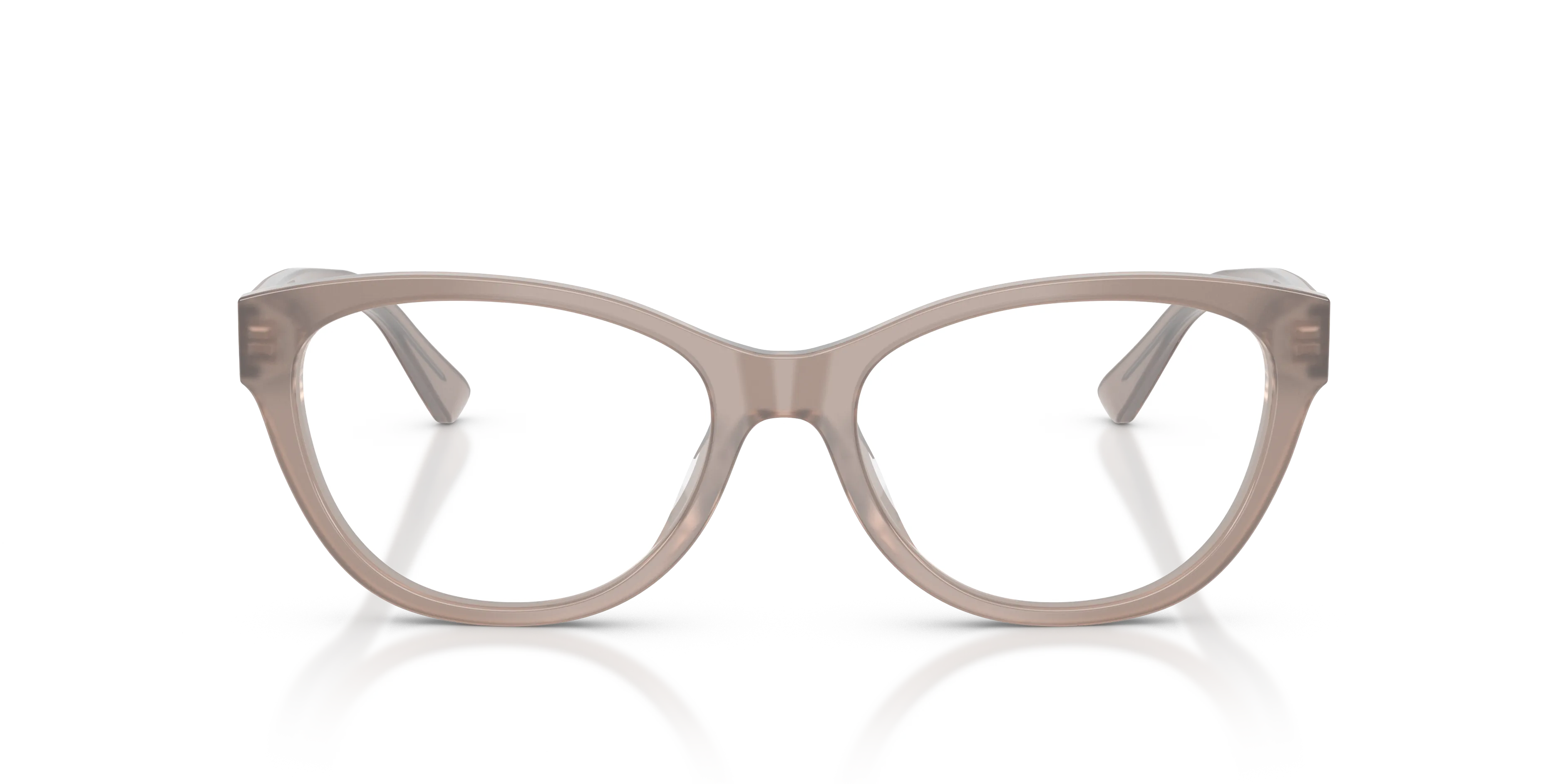 Ralph Lauren RL6262U 6349 Montature da vista Acetato Marrone Trasparente Farfalla Normale - immagine 3