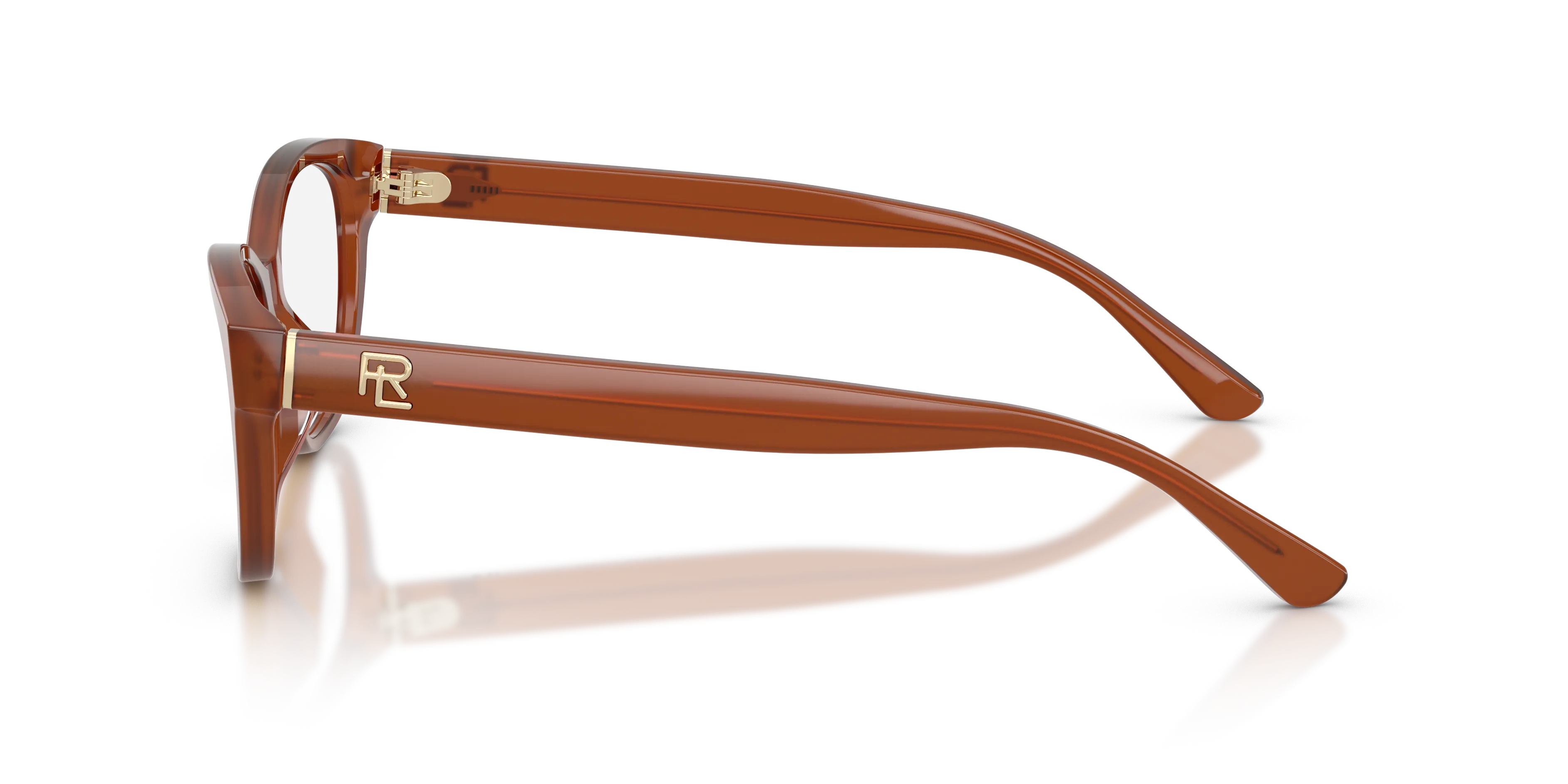 Ralph Lauren RL6262U 6306 Montature da vista Acetato Marrone Trasparente Farfalla Normale - immagine 4