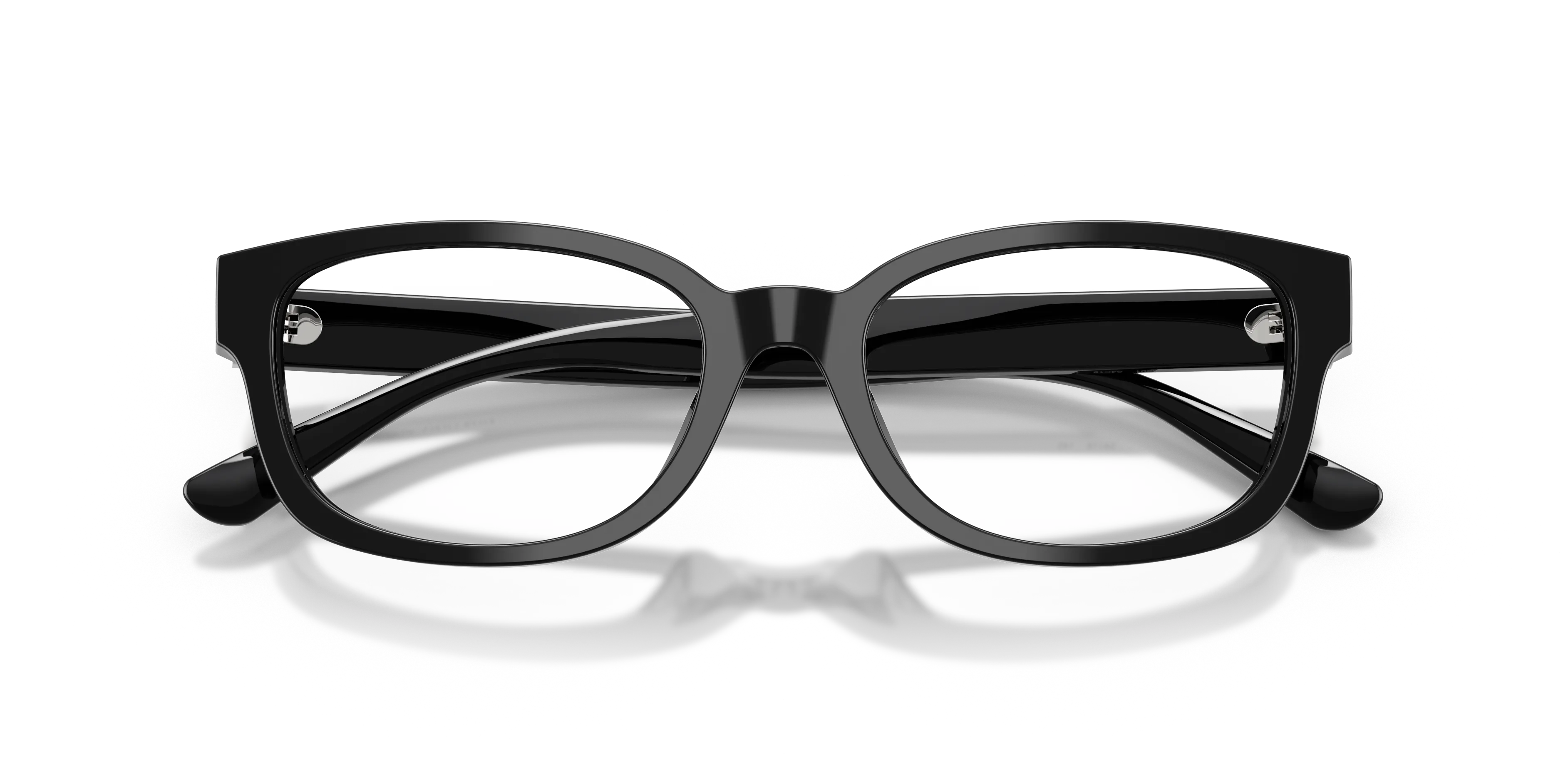 Ralph Lauren RL6261U 5001 Montature da vista Acetato Nero Trasparente Farfalla Normale - immagine 2