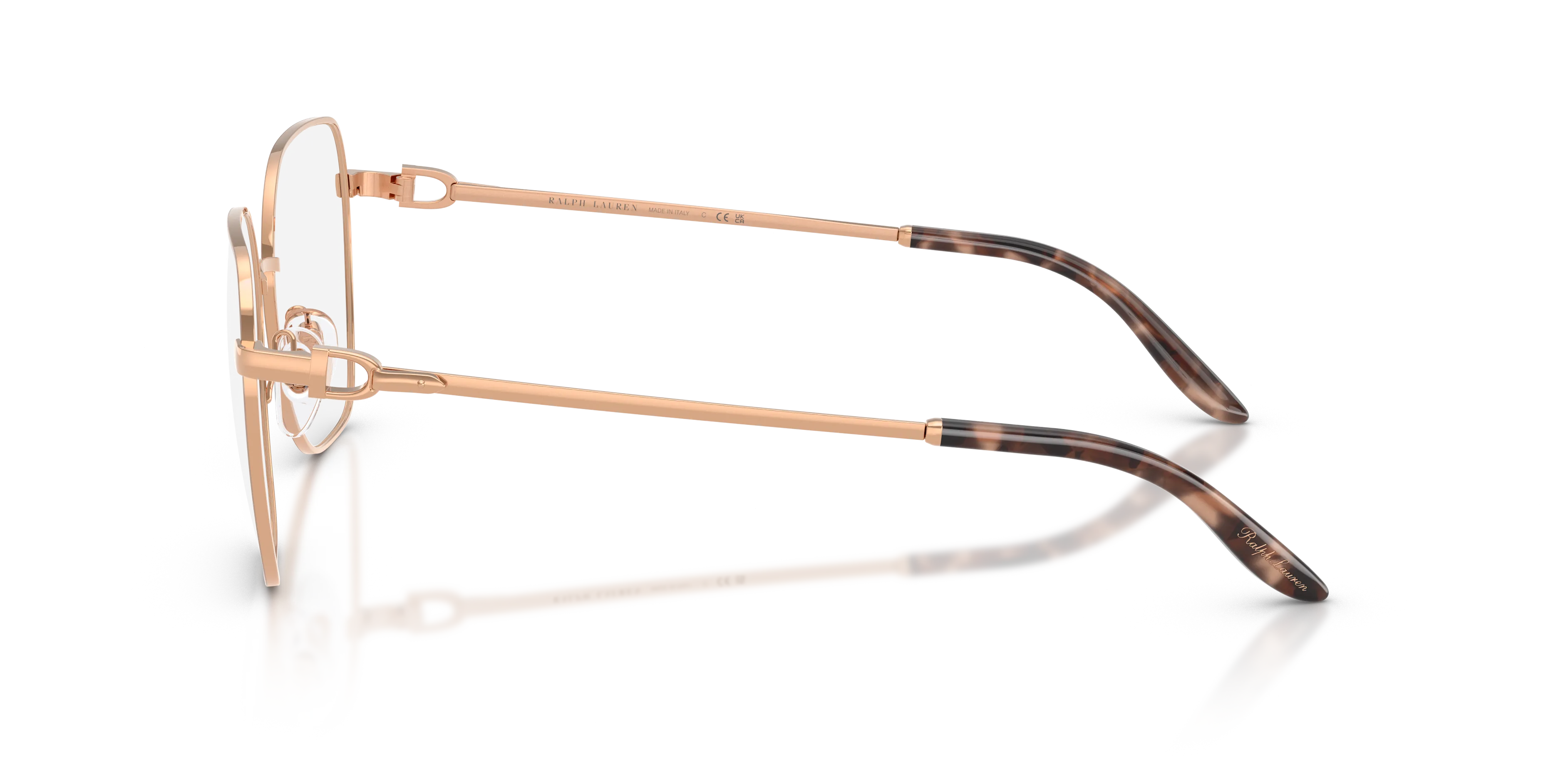 Ralph Lauren RL5138 9488 Montature da vista Metallo Rosa Trasparente Squadrata Normale - immagine 4