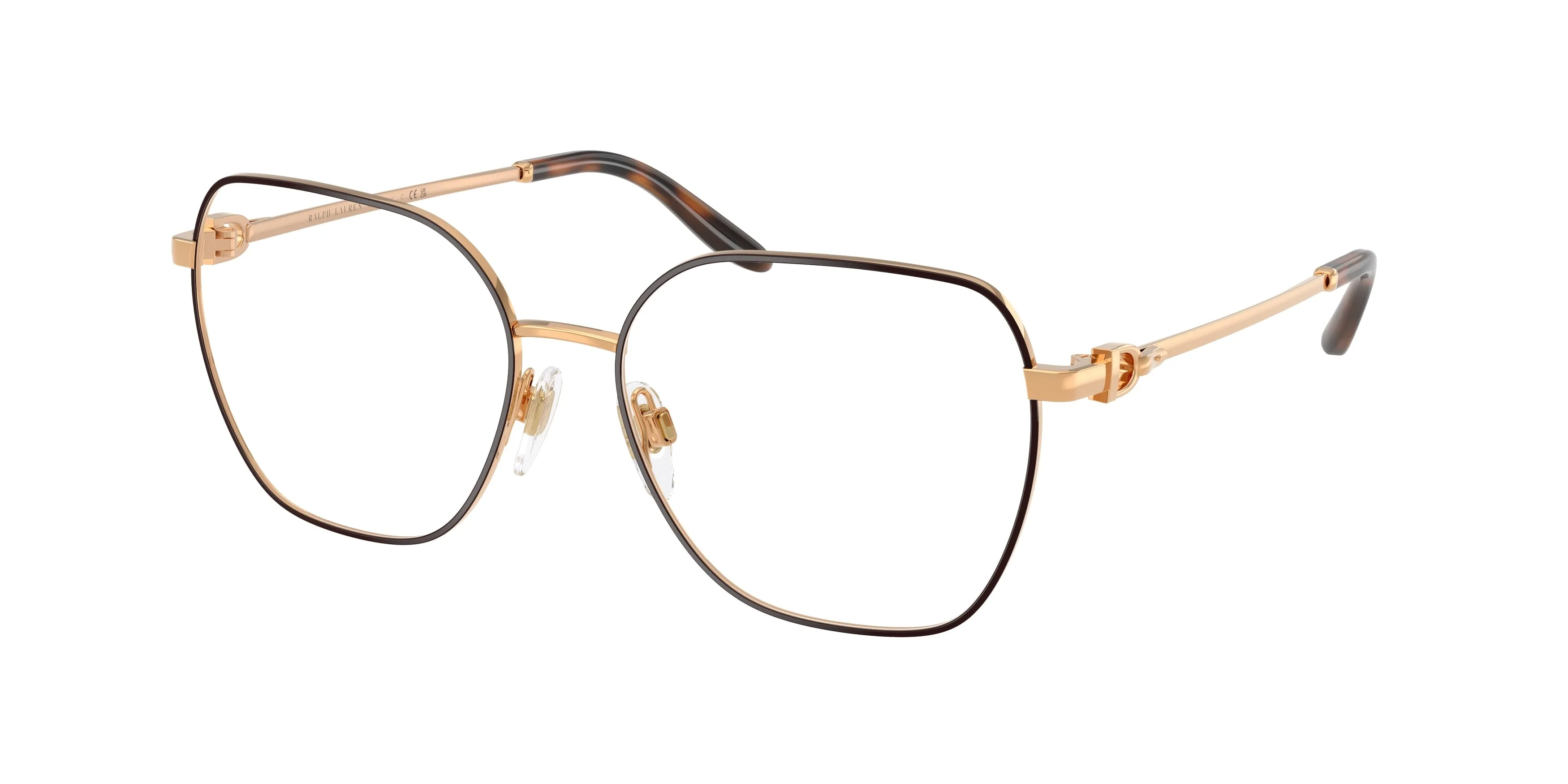 Ralph Lauren RL5138 9153 Montature da vista Metallo Marrone Trasparente Squadrata Normale - immagine 1