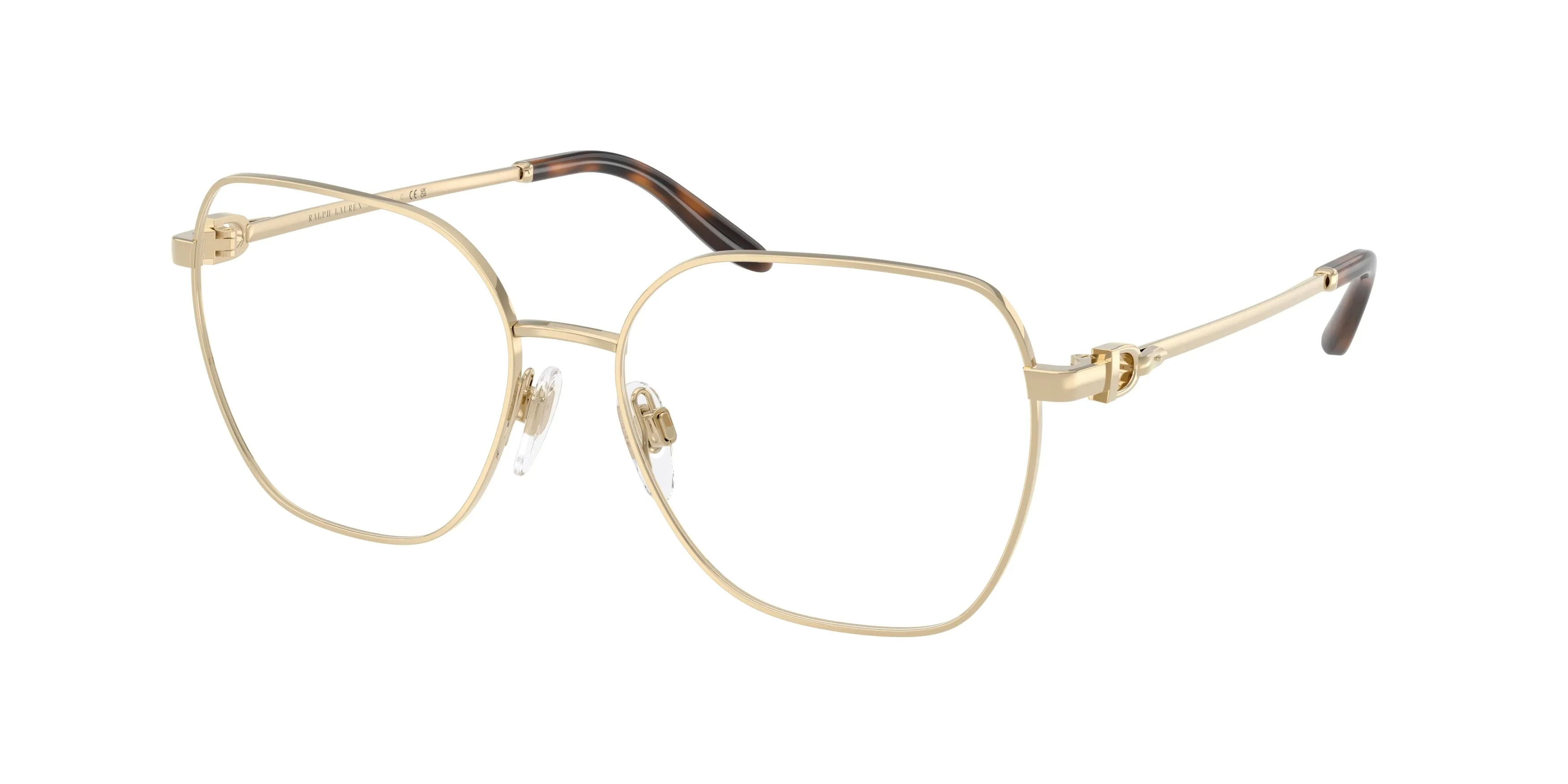 Ralph Lauren RL5138 9116 Montature da vista Metallo Oro Trasparente Squadrata Normale - immagine 1