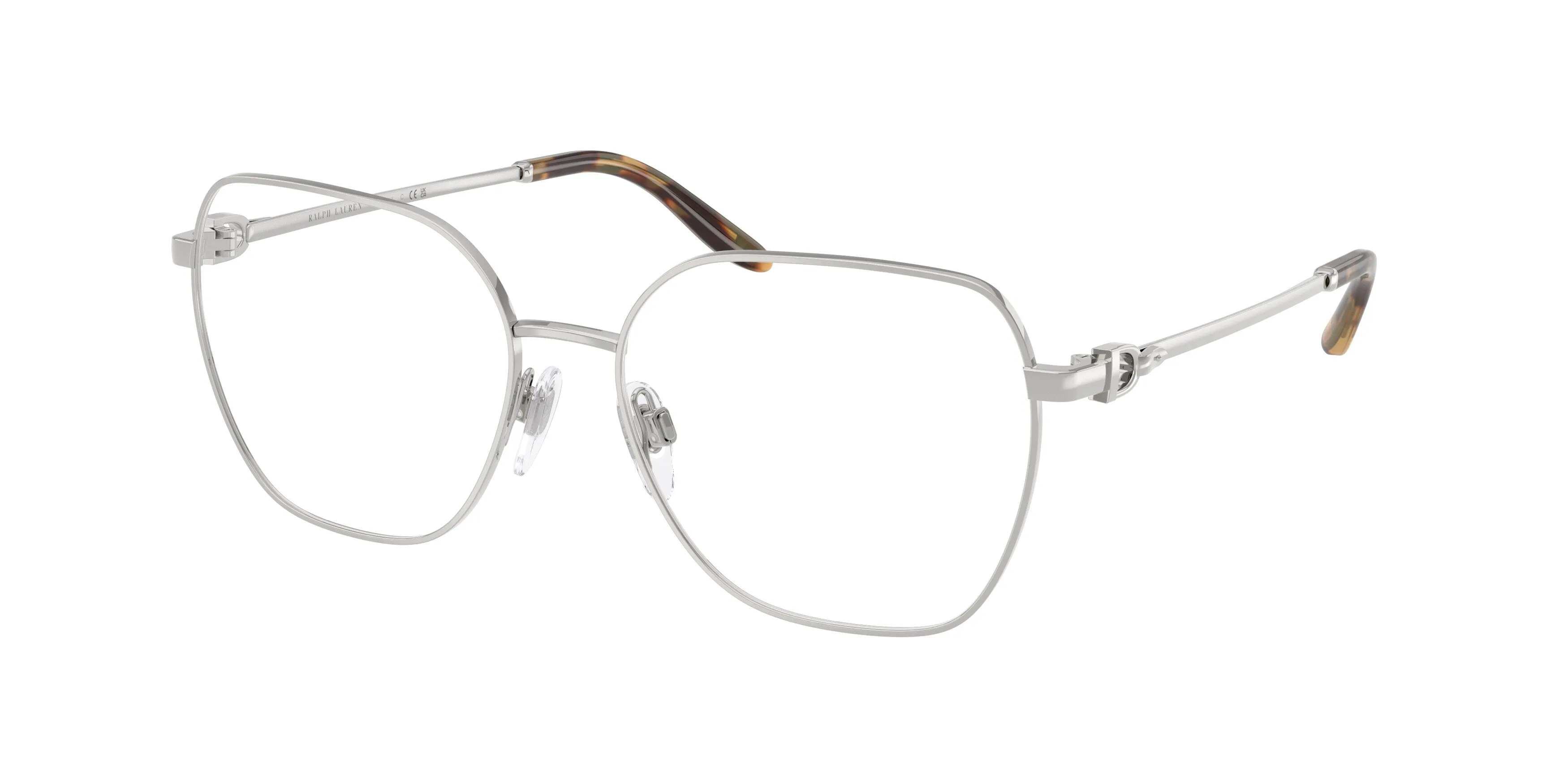 Ralph Lauren RL5138 9001 Montature da vista Metallo Argento Trasparente Squadrata Normale - immagine 1