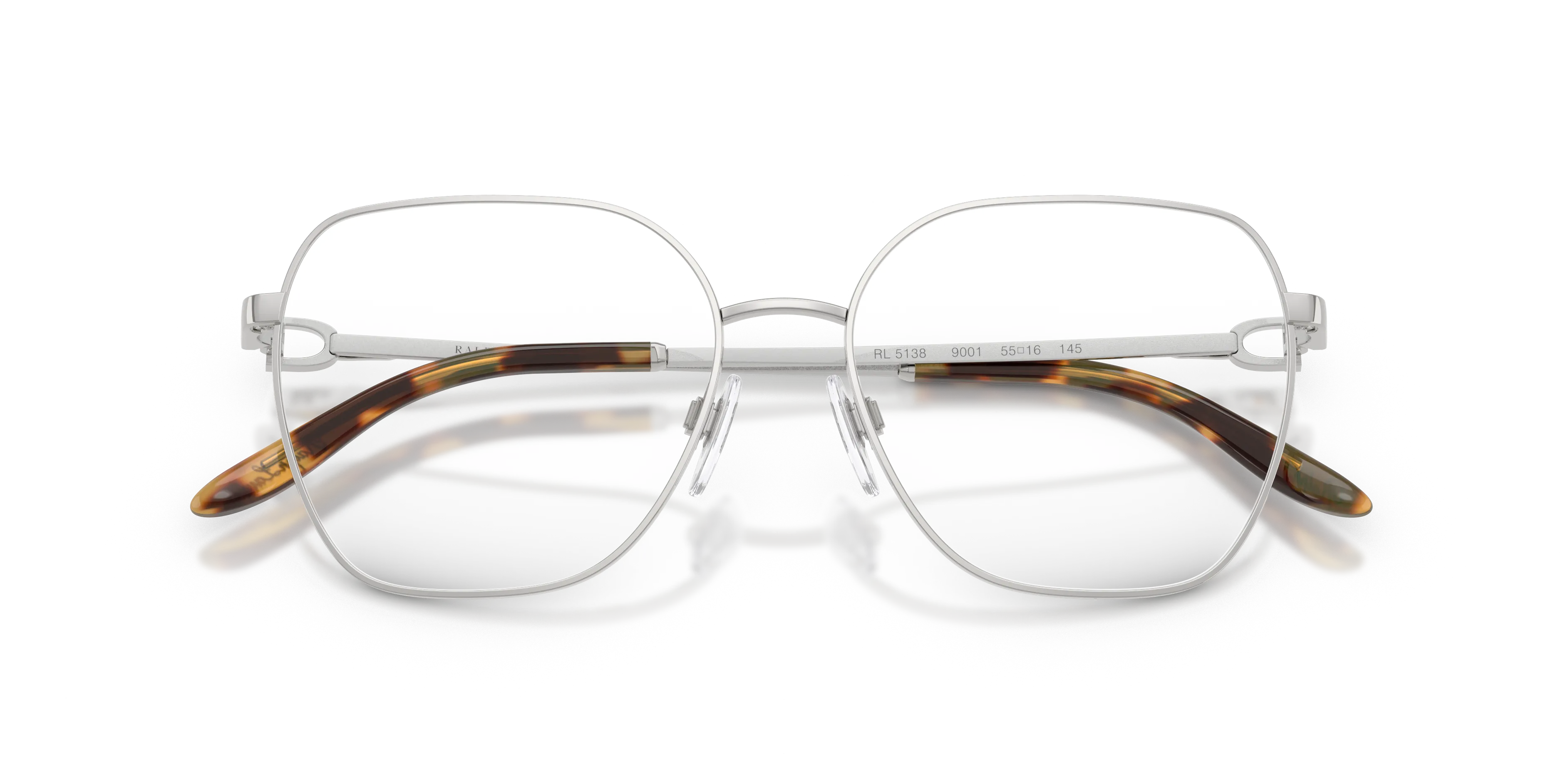 Ralph Lauren RL5138 9001 Montature da vista Metallo Argento Trasparente Squadrata Normale - immagine 2