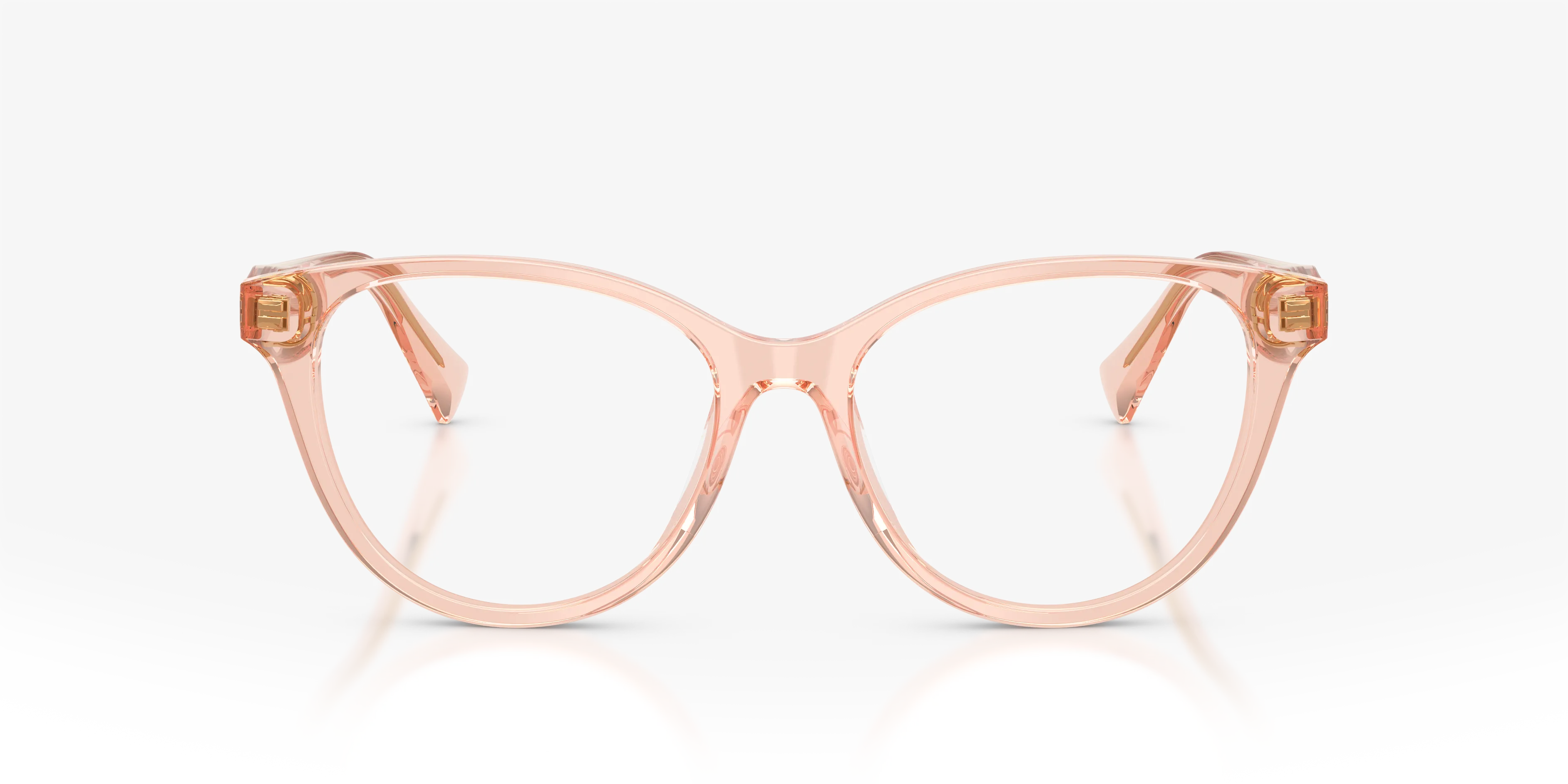 Ralph Lauren RA7198U 6344 Montature da vista Acetato Rosa Trasparente Farfalla Normale - immagine 3