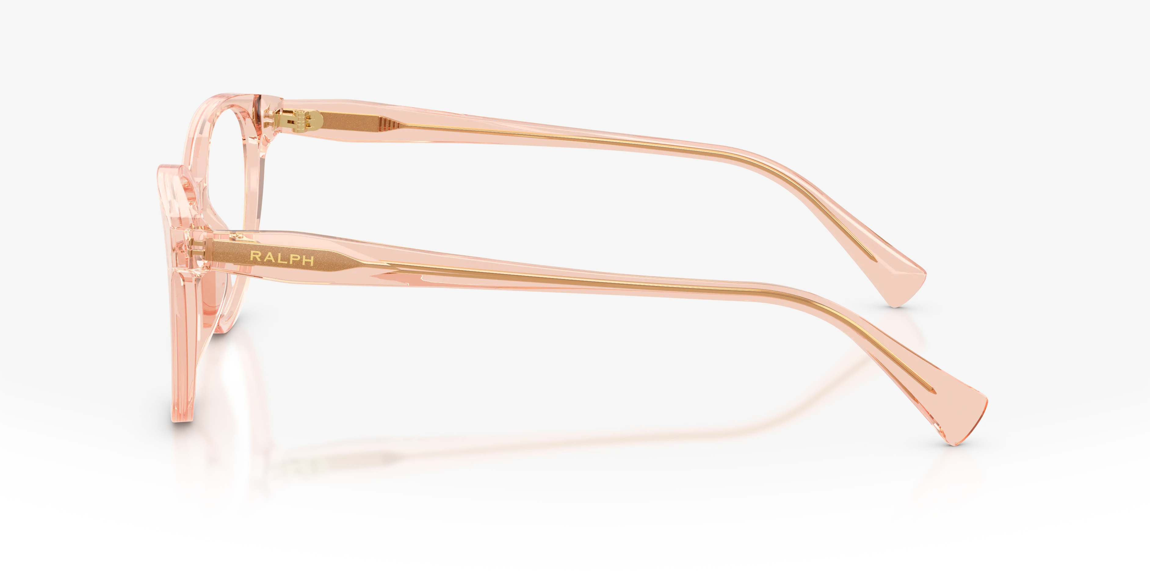 Ralph Lauren RA7198U 6344 Montature da vista Acetato Rosa Trasparente Farfalla Normale - immagine 4