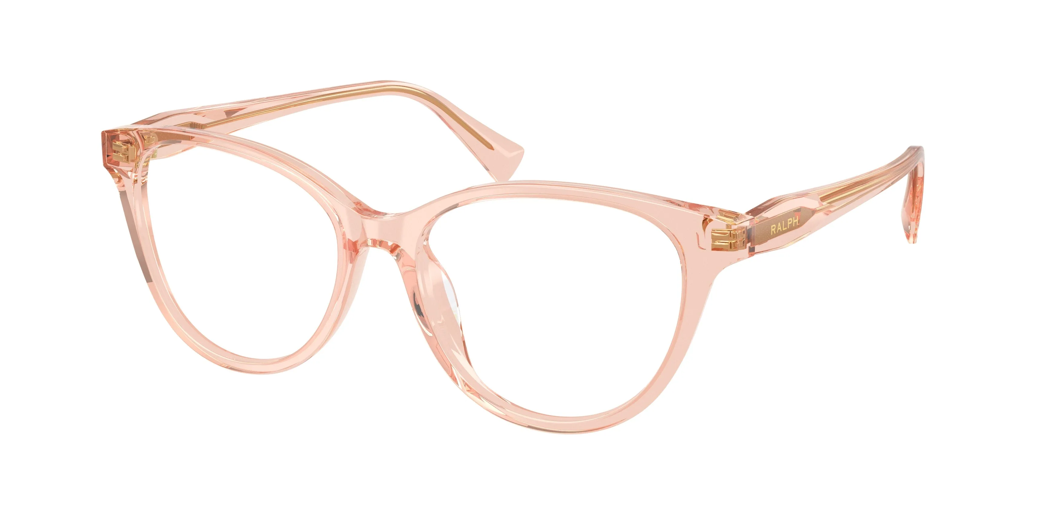 Ralph Lauren RA7198U 6344 Montature da vista Acetato Rosa Trasparente Farfalla Normale - immagine 1