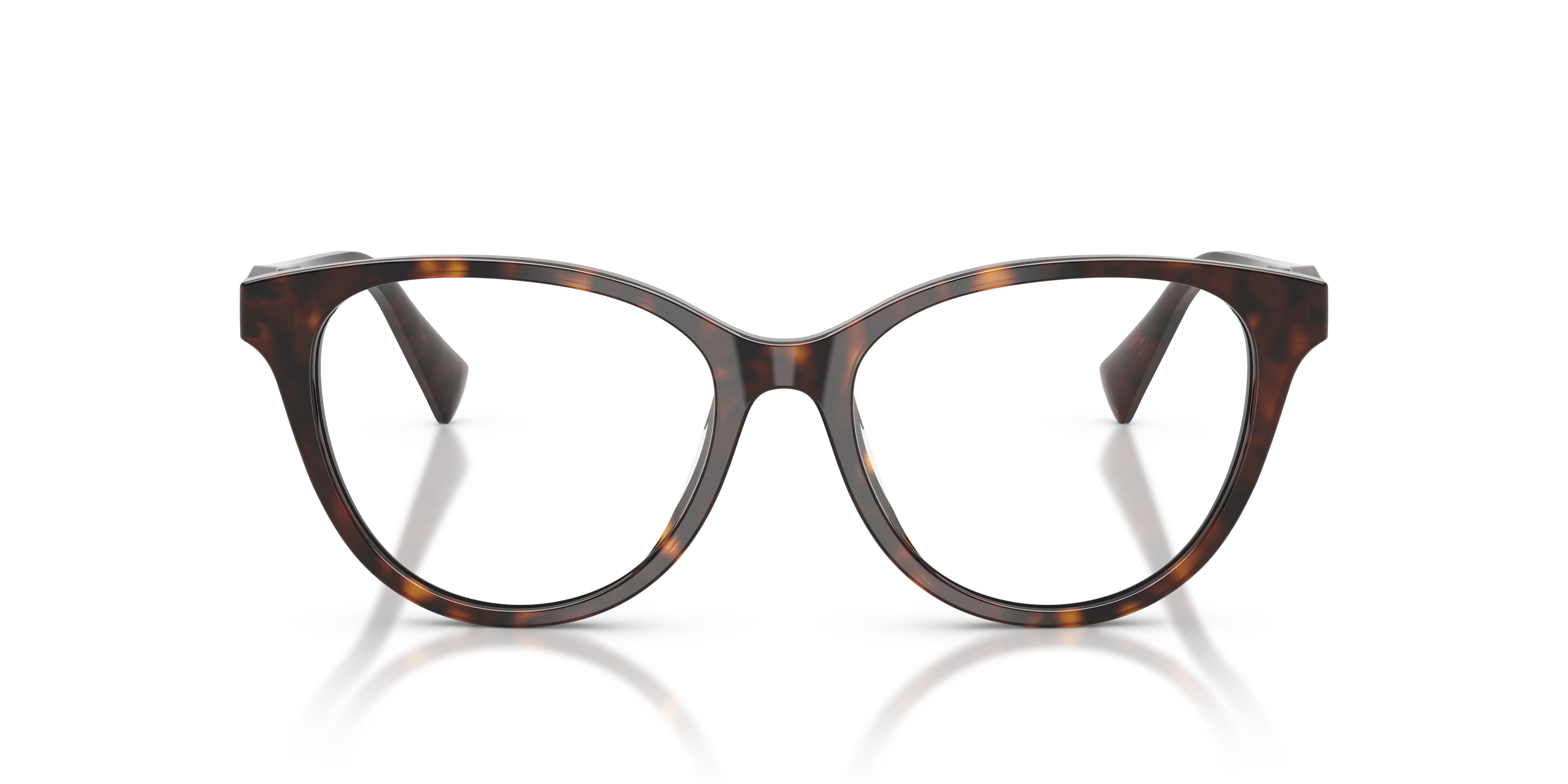 Ralph Lauren RA7198U 5003 Montature da vista Acetato Marrone Trasparente Farfalla Normale - immagine 3