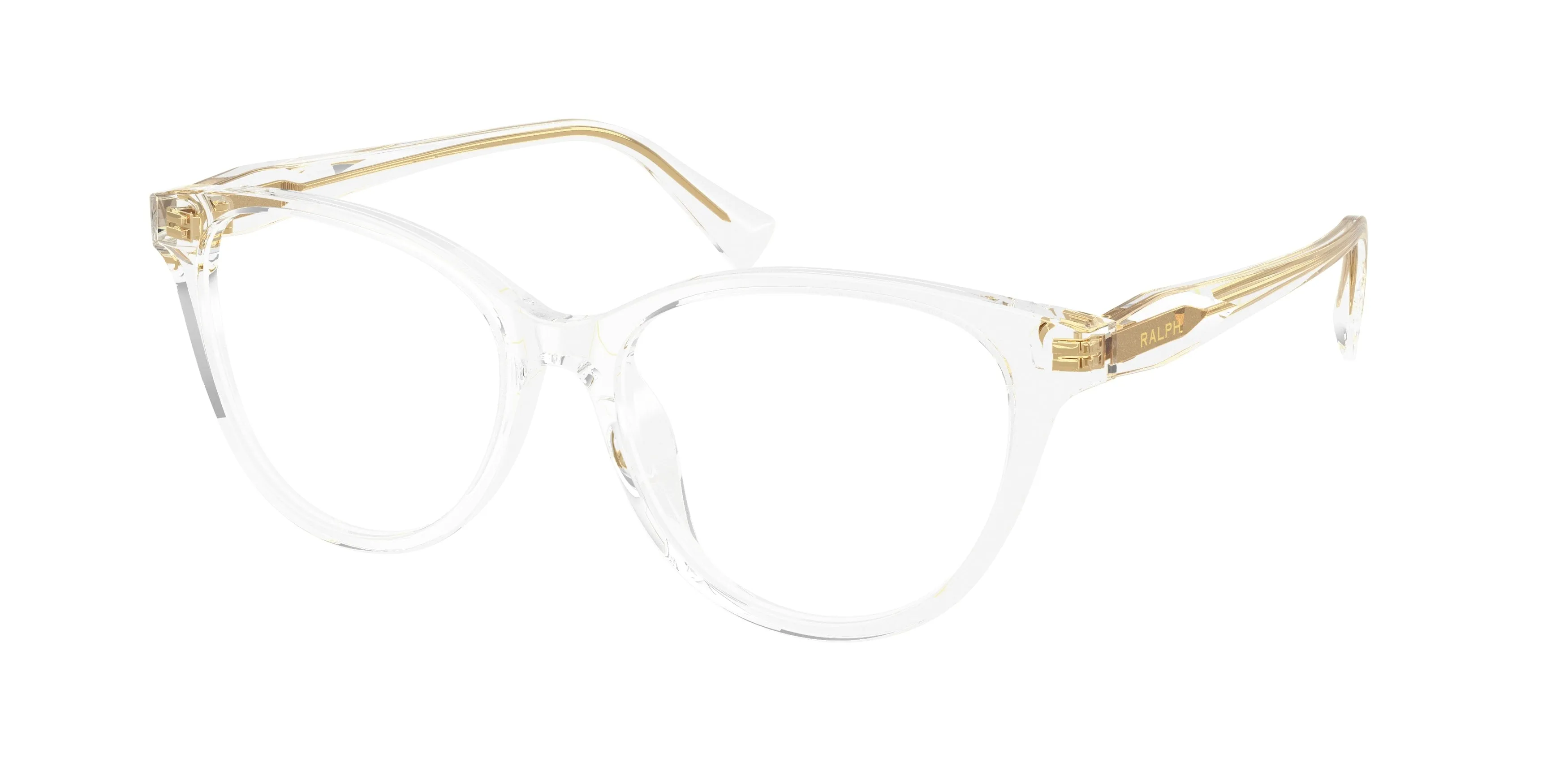 Ralph Lauren RA7198U 5002 Montature da vista Acetato Trasparente Trasparente Farfalla Normale - immagine 1