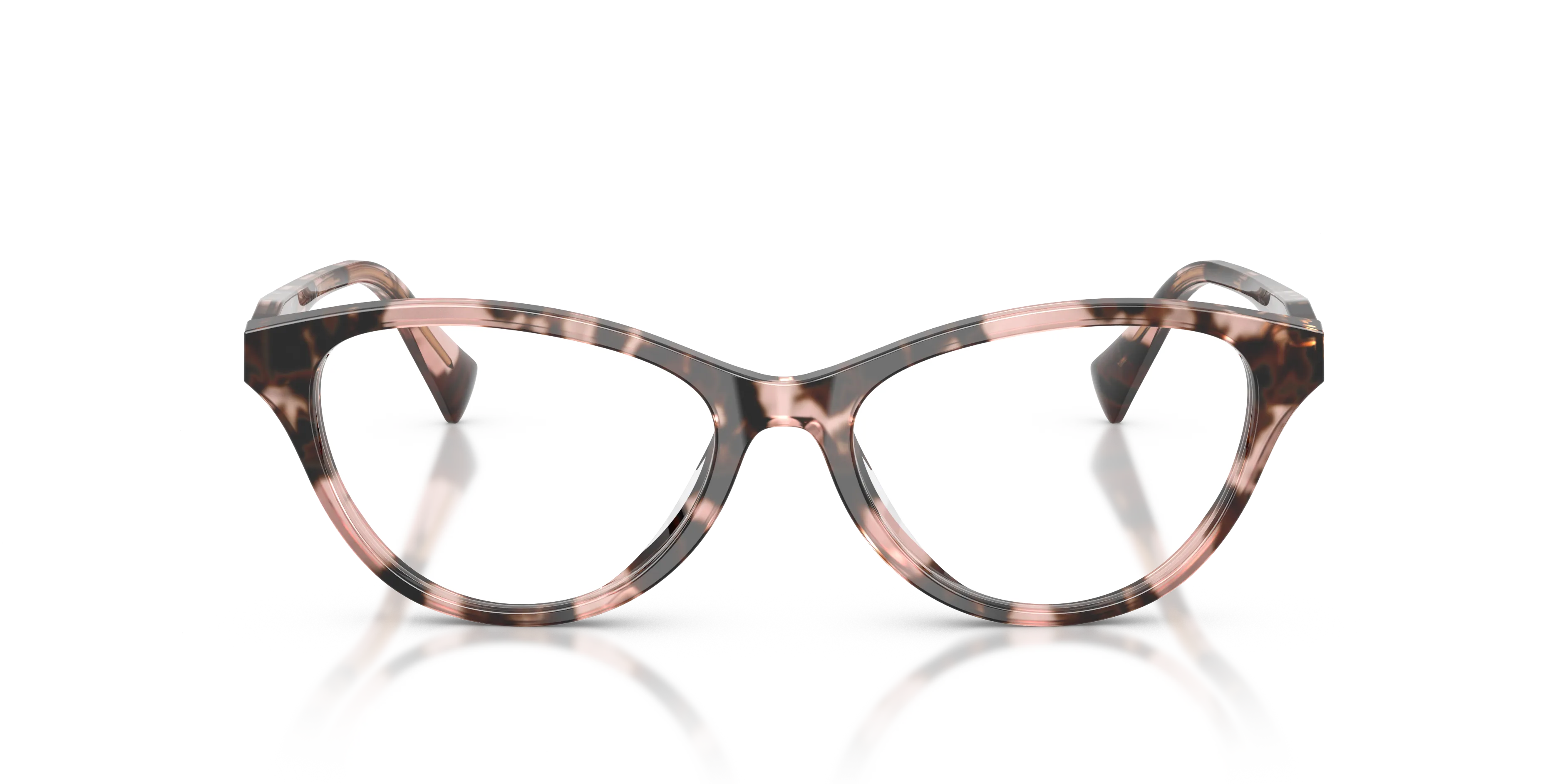 Ralph Lauren RA7197U 6058 Montature da vista Acetato Tartaruga Trasparente Cat Eye Normale - immagine 3
