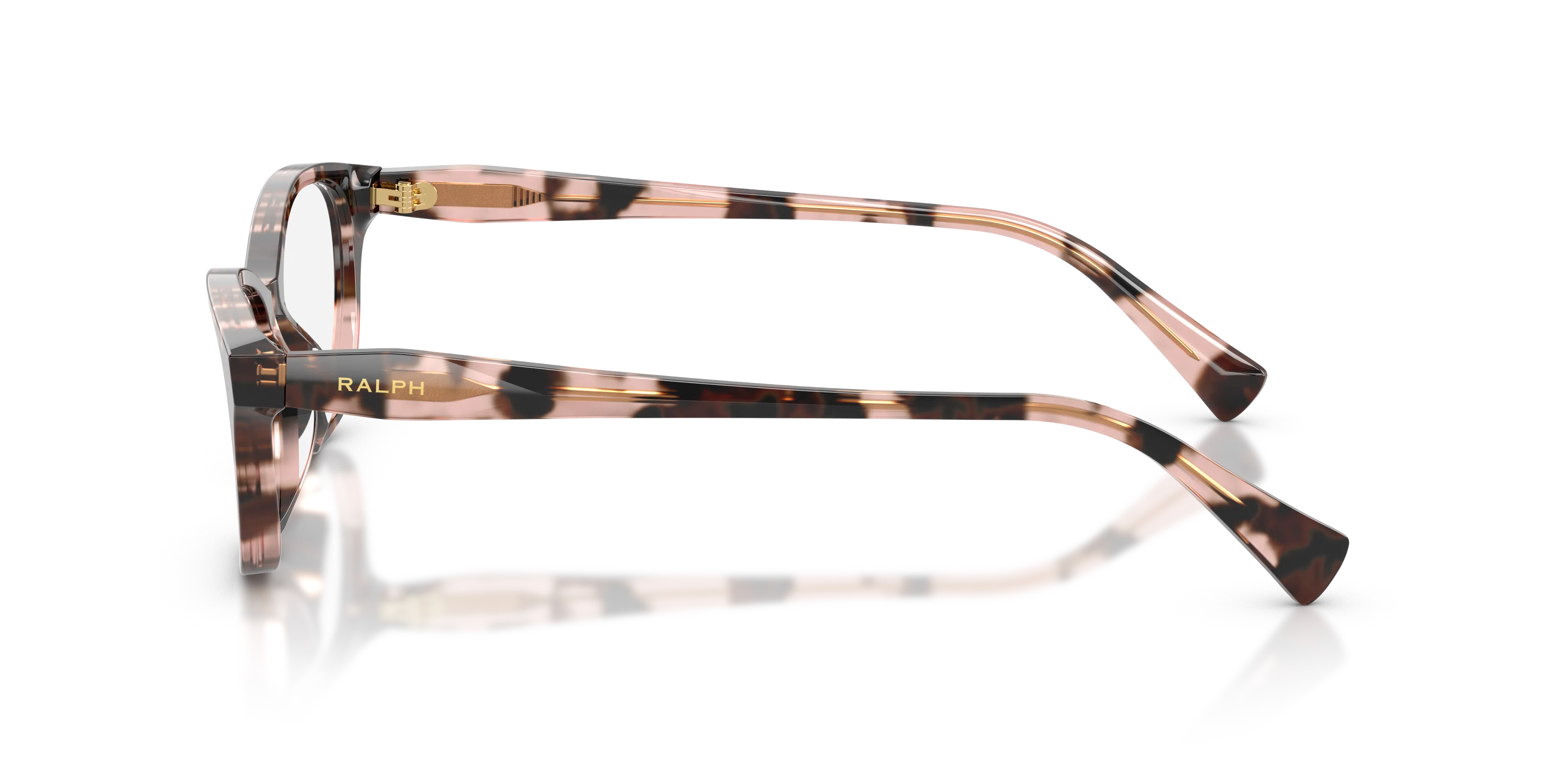 Ralph Lauren RA7197U 6058 Montature da vista Acetato Tartaruga Trasparente Cat Eye Normale - immagine 4