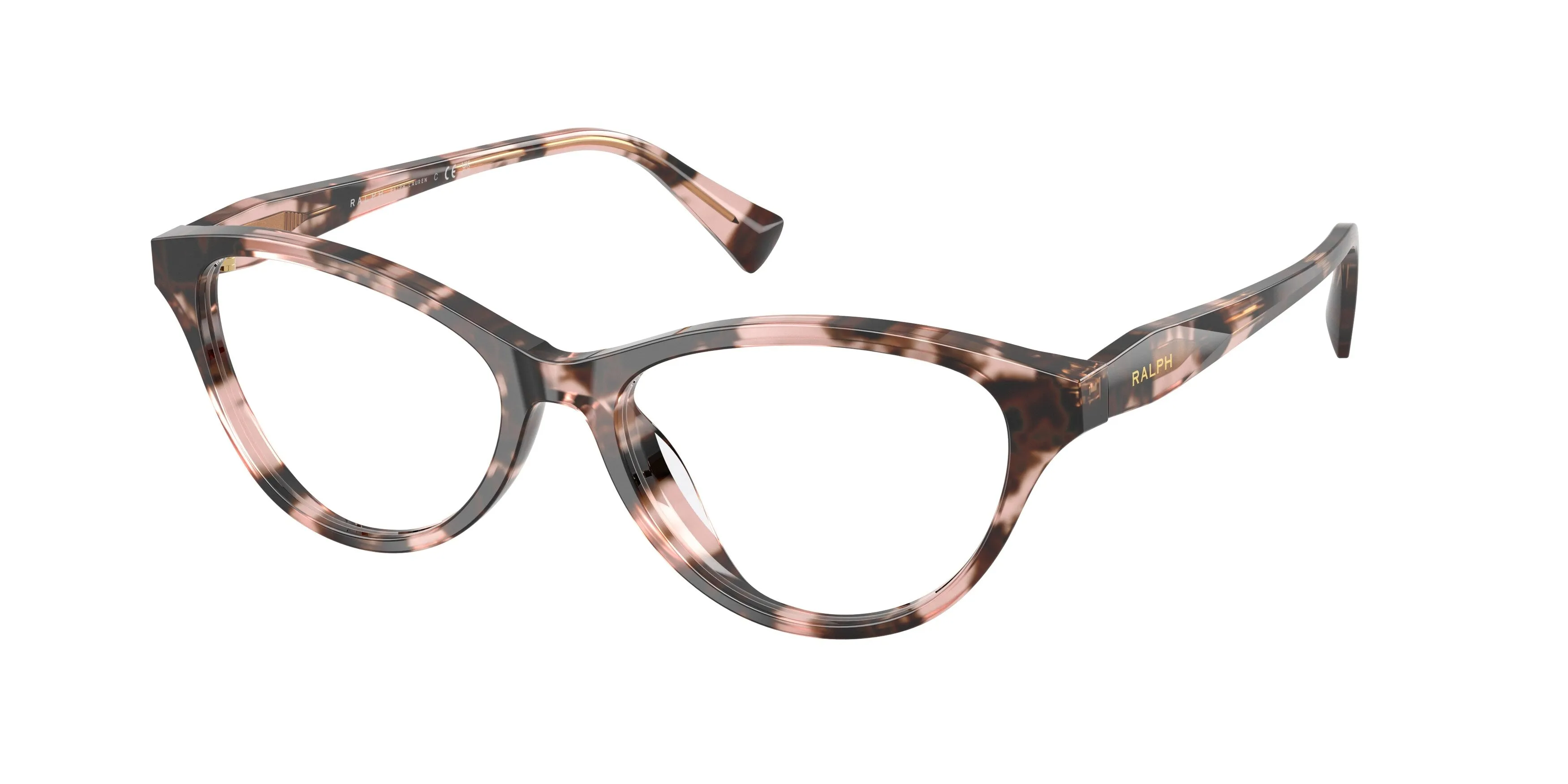 Ralph Lauren RA7197U 6058 Montature da vista Acetato Tartaruga Trasparente Cat Eye Normale - immagine 1
