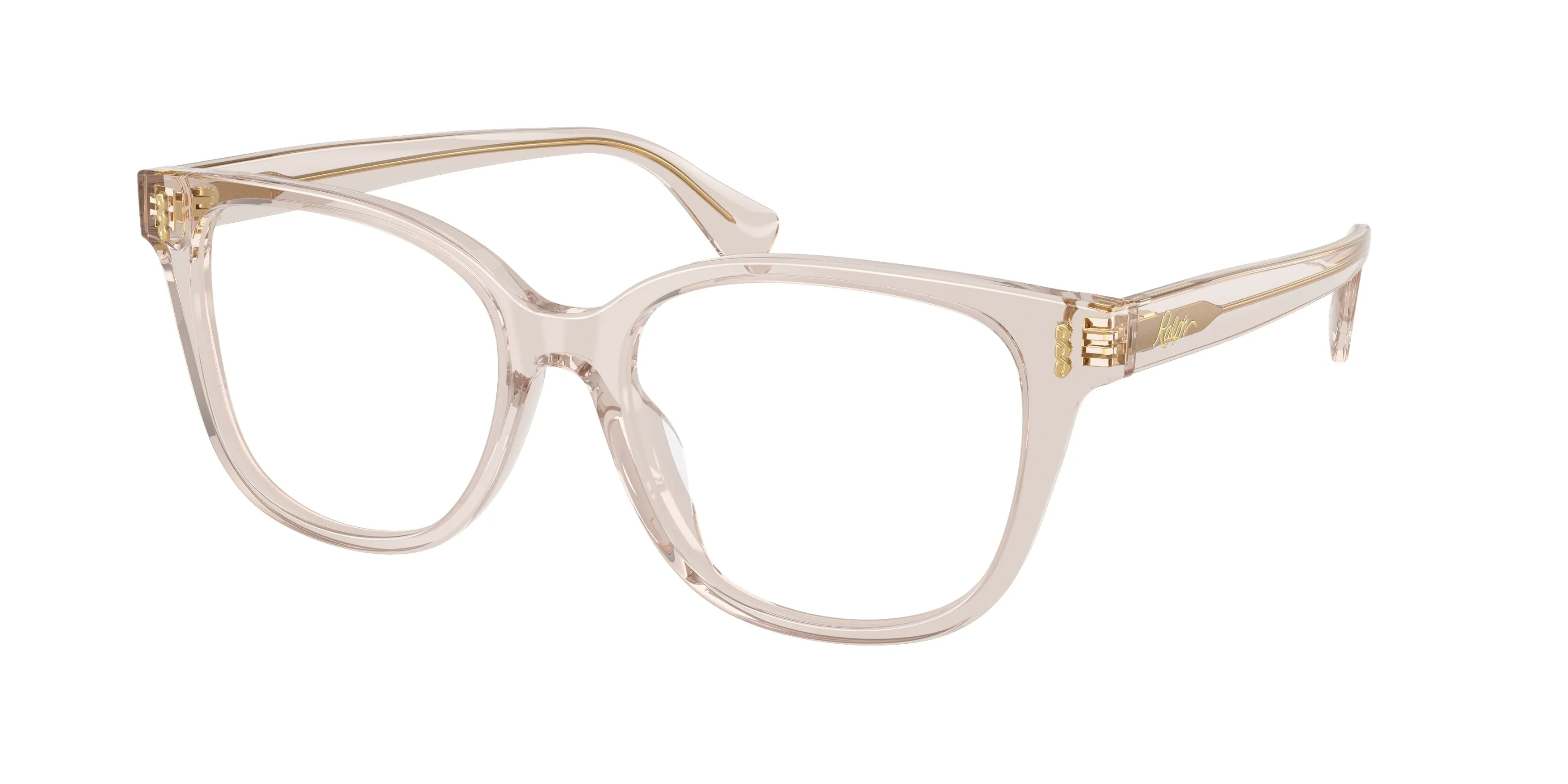 Ralph Lauren RA7196U 6117 Montature da vista Acetato Marrone Trasparente Squadrata Normale - immagine 1