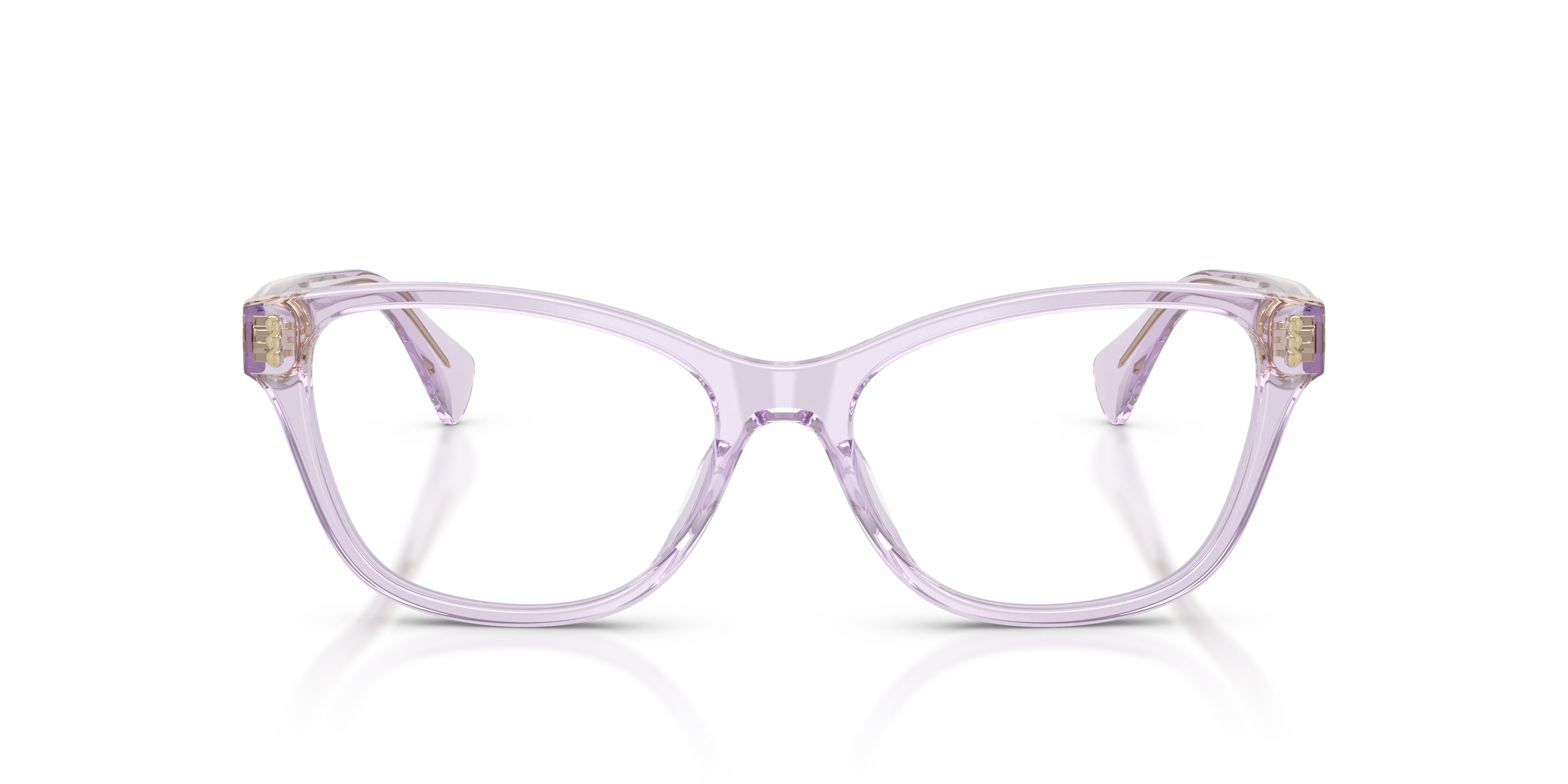 Ralph Lauren RA7195U 6370 Montature da vista Acetato Rosa Trasparente Squadrata Normale - immagine 3