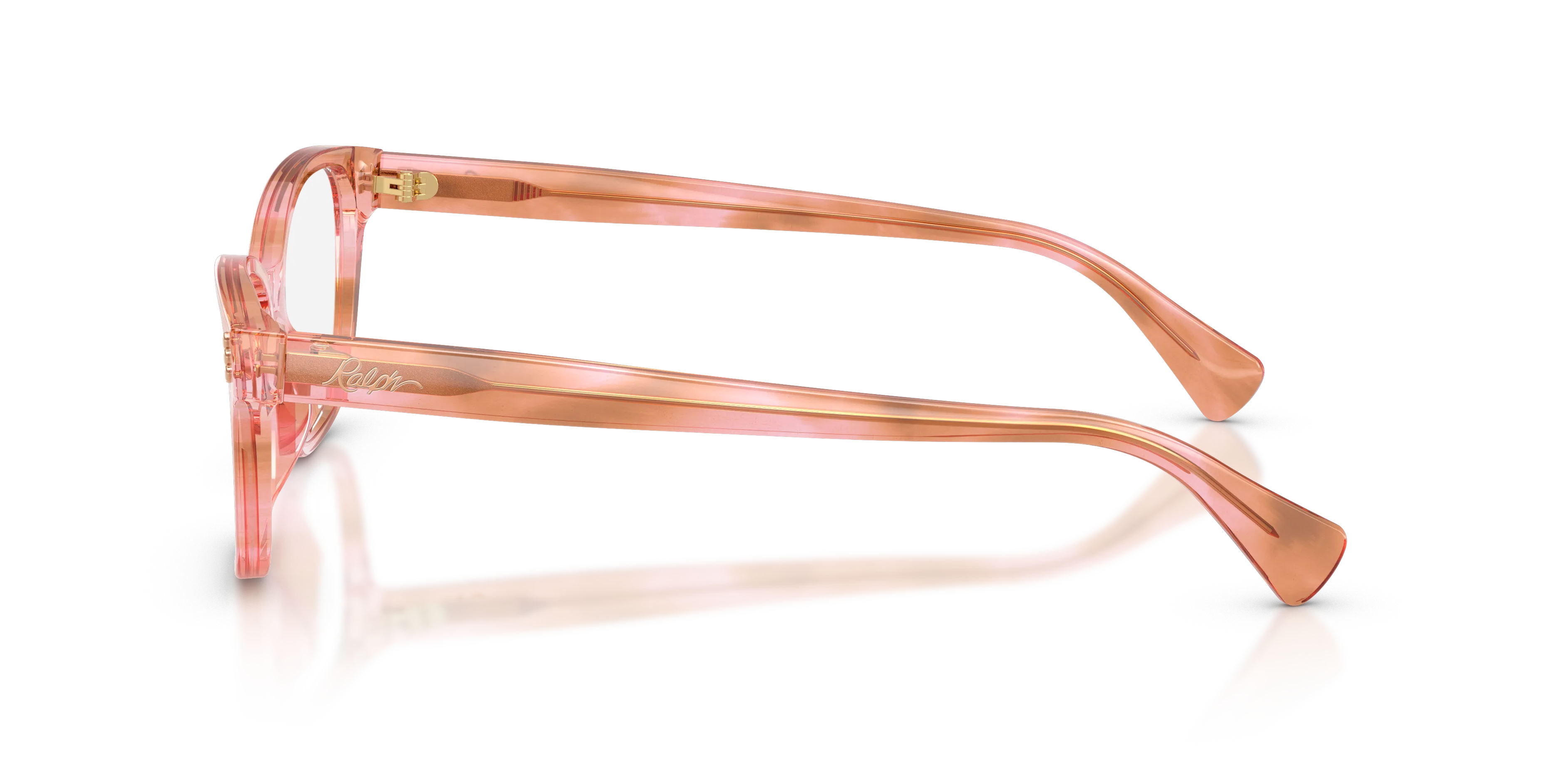 Ralph Lauren RA7195U 6341 Montature da vista Acetato Rosa Trasparente Squadrata Normale - immagine 4