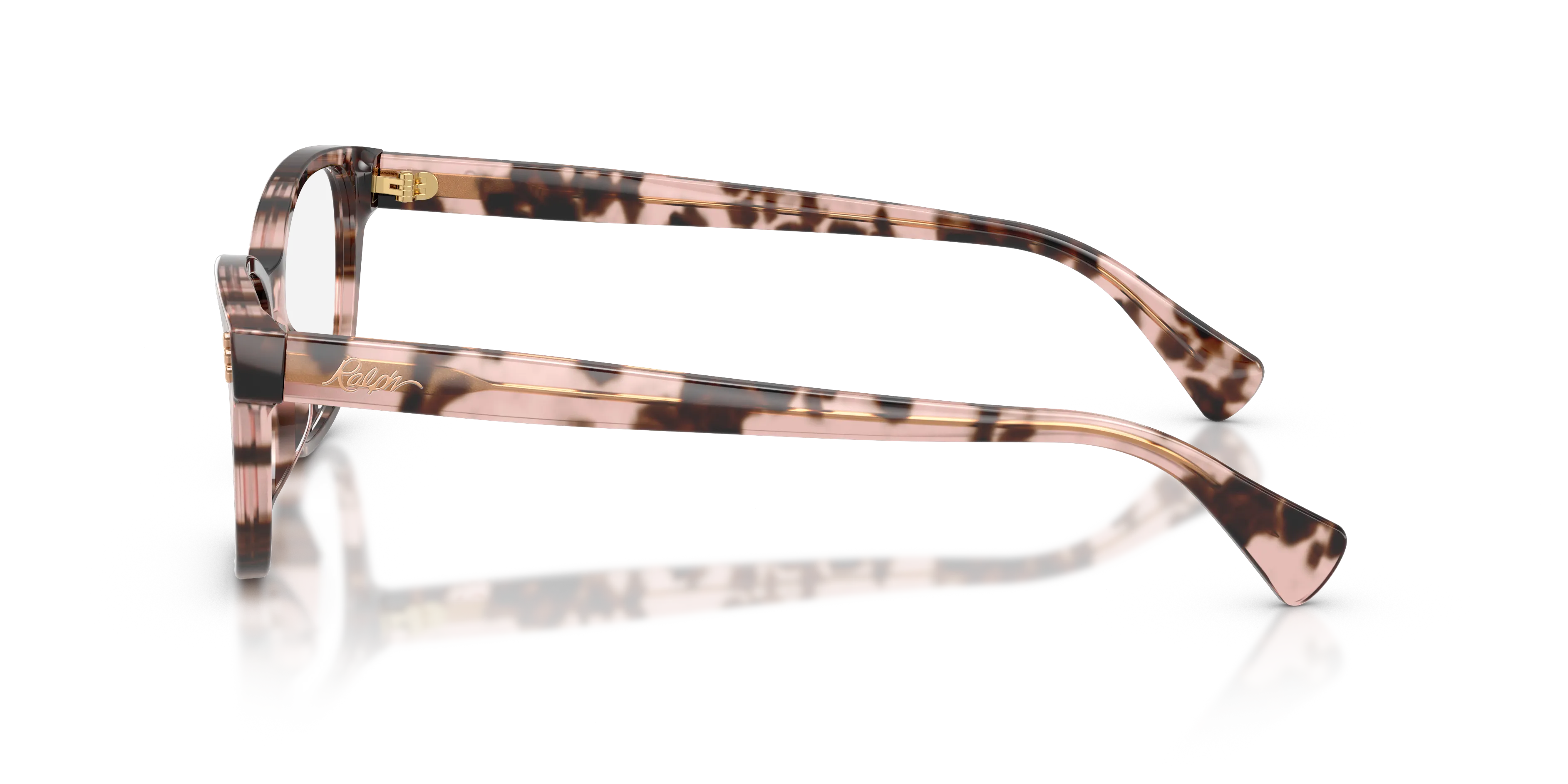 Ralph Lauren RA7195U 6058 Montature da vista Acetato Tartaruga Trasparente Squadrata Normale - immagine 3