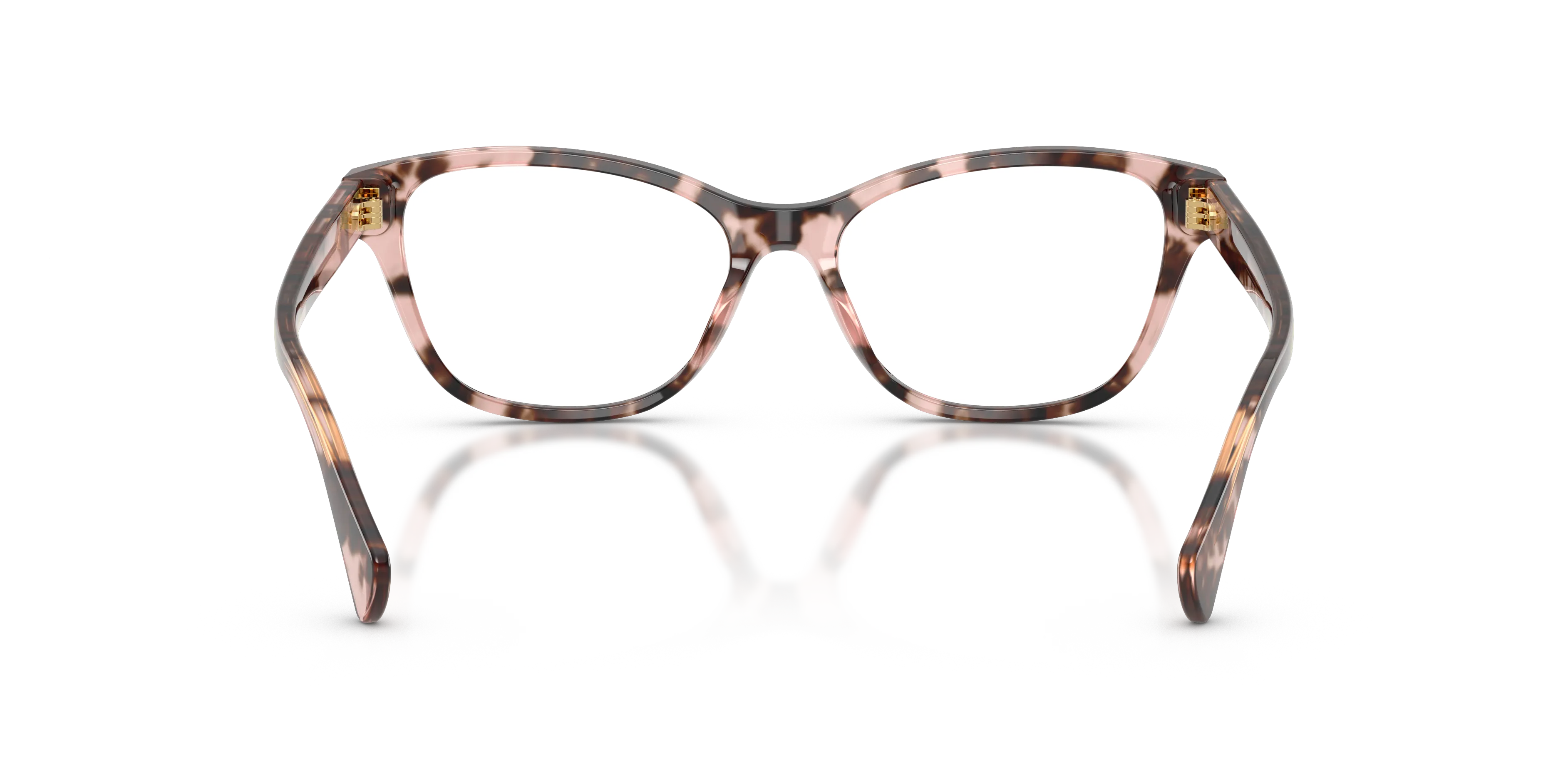 Ralph Lauren RA7195U 6058 Montature da vista Acetato Tartaruga Trasparente Squadrata Normale - immagine 4