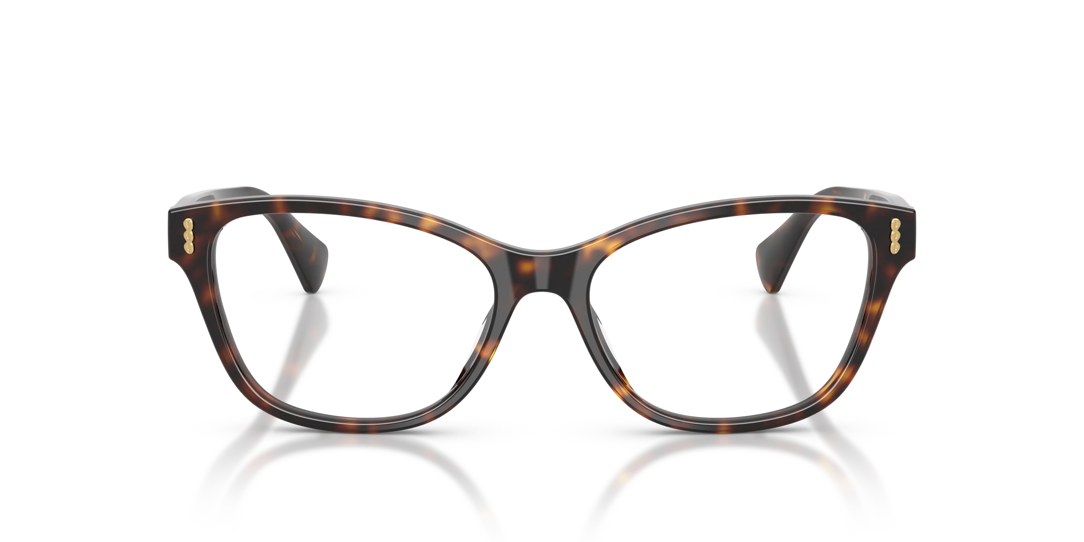 Ralph Lauren RA7195U 5003 Montature da vista Acetato Marrone Trasparente Squadrata Normale - immagine 3