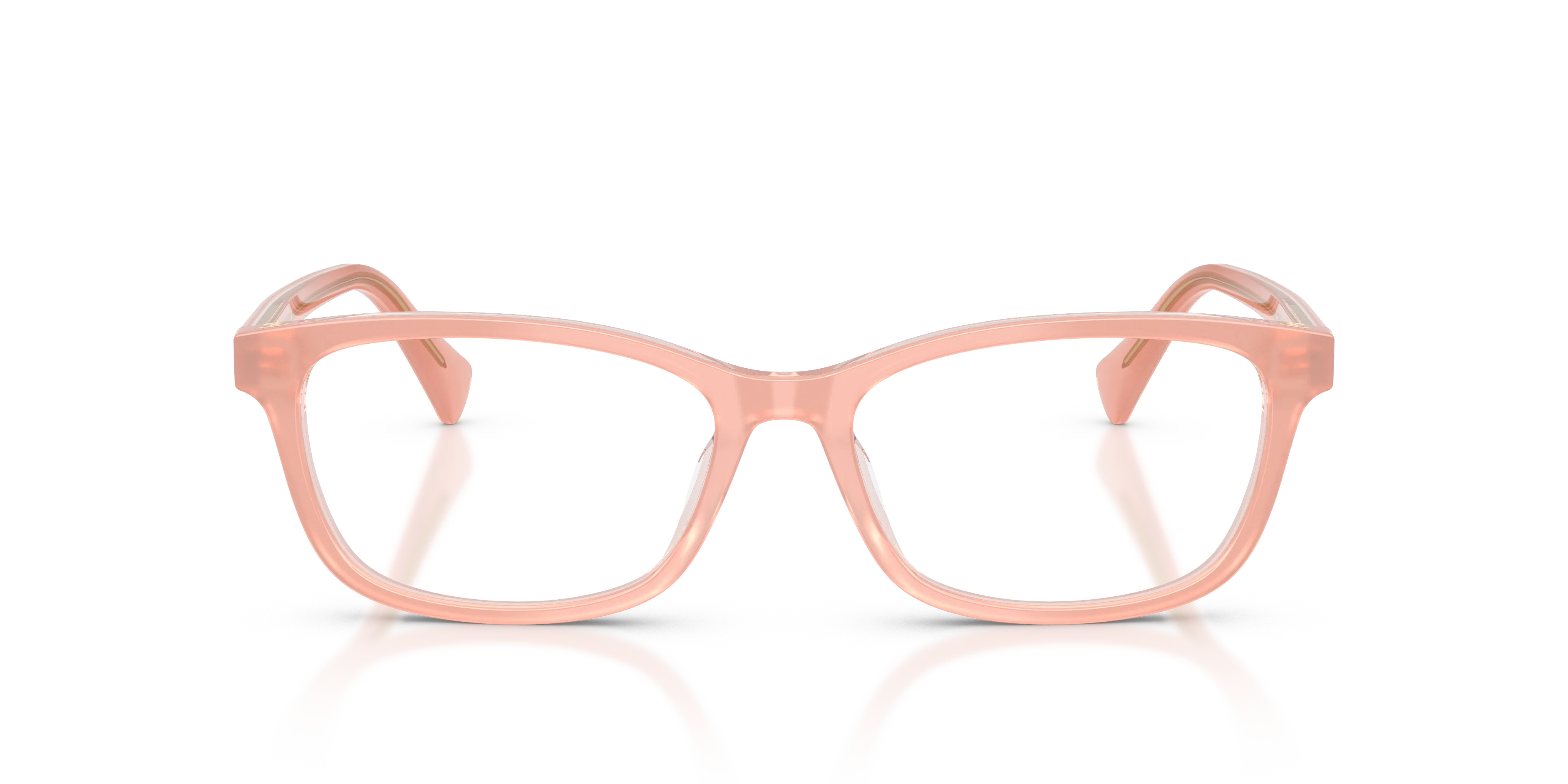 Ralph Lauren RA7194U 6296 Montature da vista Acetato Rosa Trasparente Squadrata Normale - immagine 3