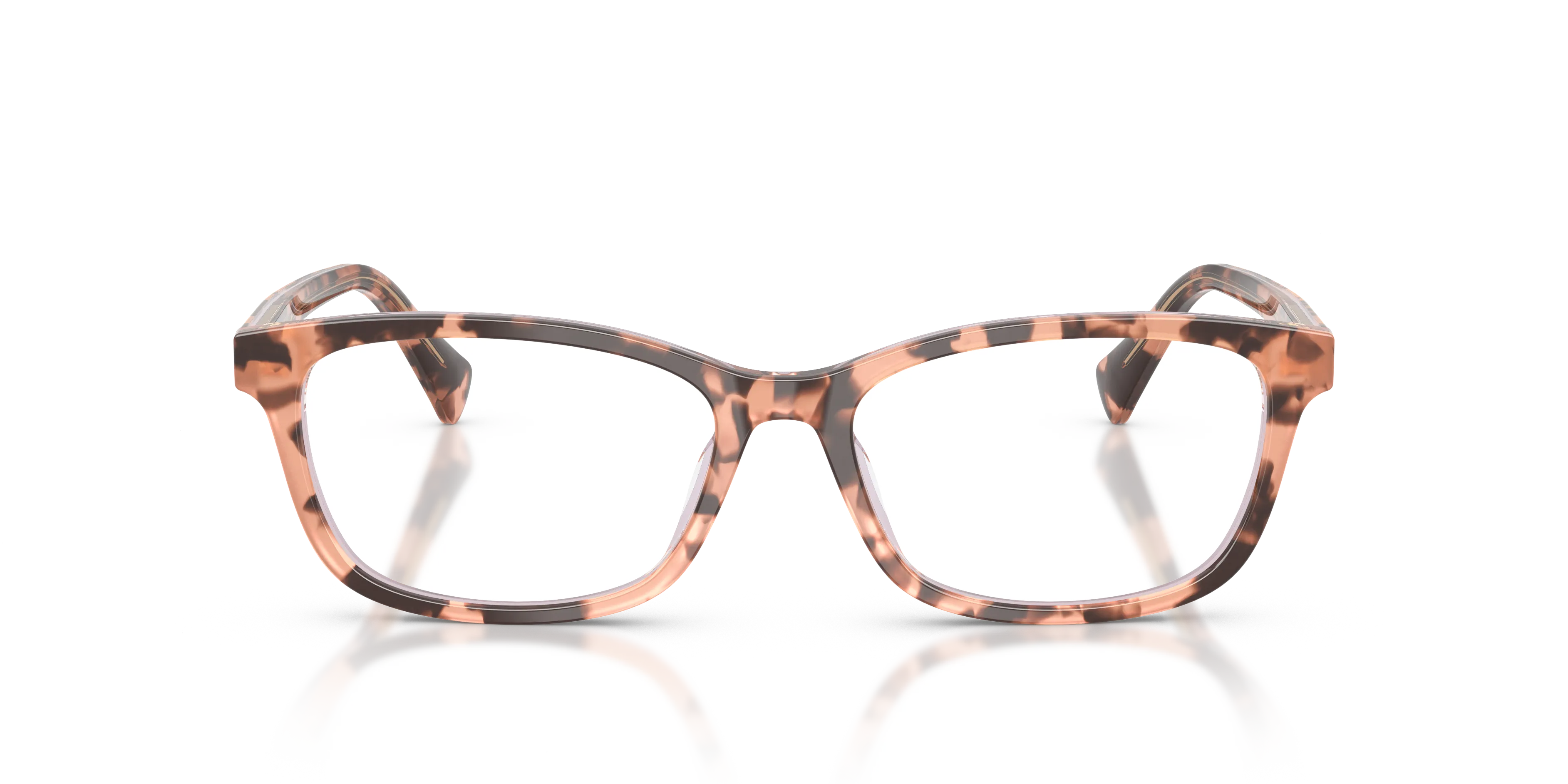 Ralph Lauren RA7194U 6295 Montature da vista Acetato Tartaruga Trasparente Squadrata Normale - immagine 3
