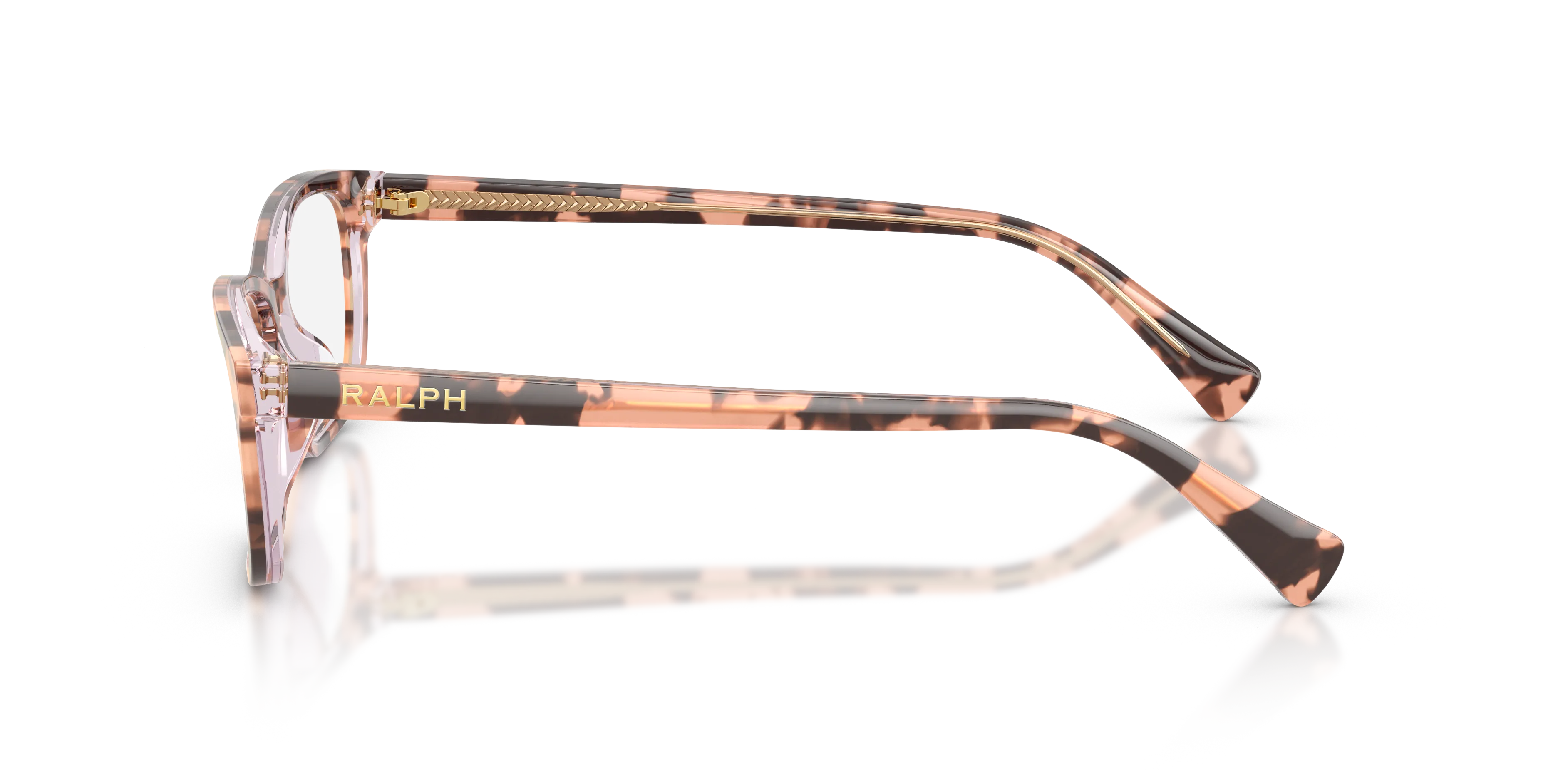 Ralph Lauren RA7194U 6295 Montature da vista Acetato Tartaruga Trasparente Squadrata Normale - immagine 4