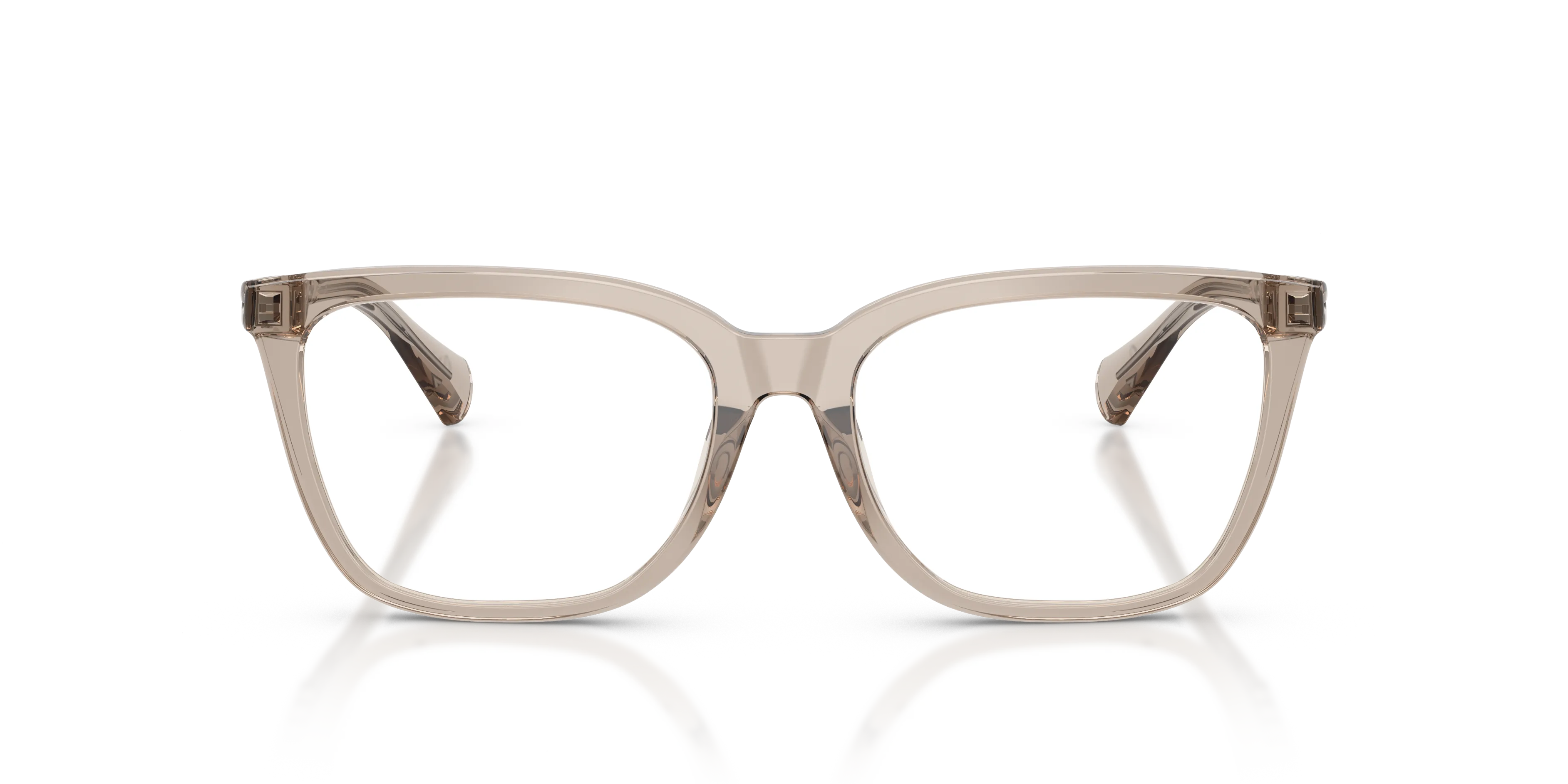 Ralph Lauren RA7178U 5802 Montature da vista Iniettato Marrone Trasparente Farfalla Normale - immagine 3