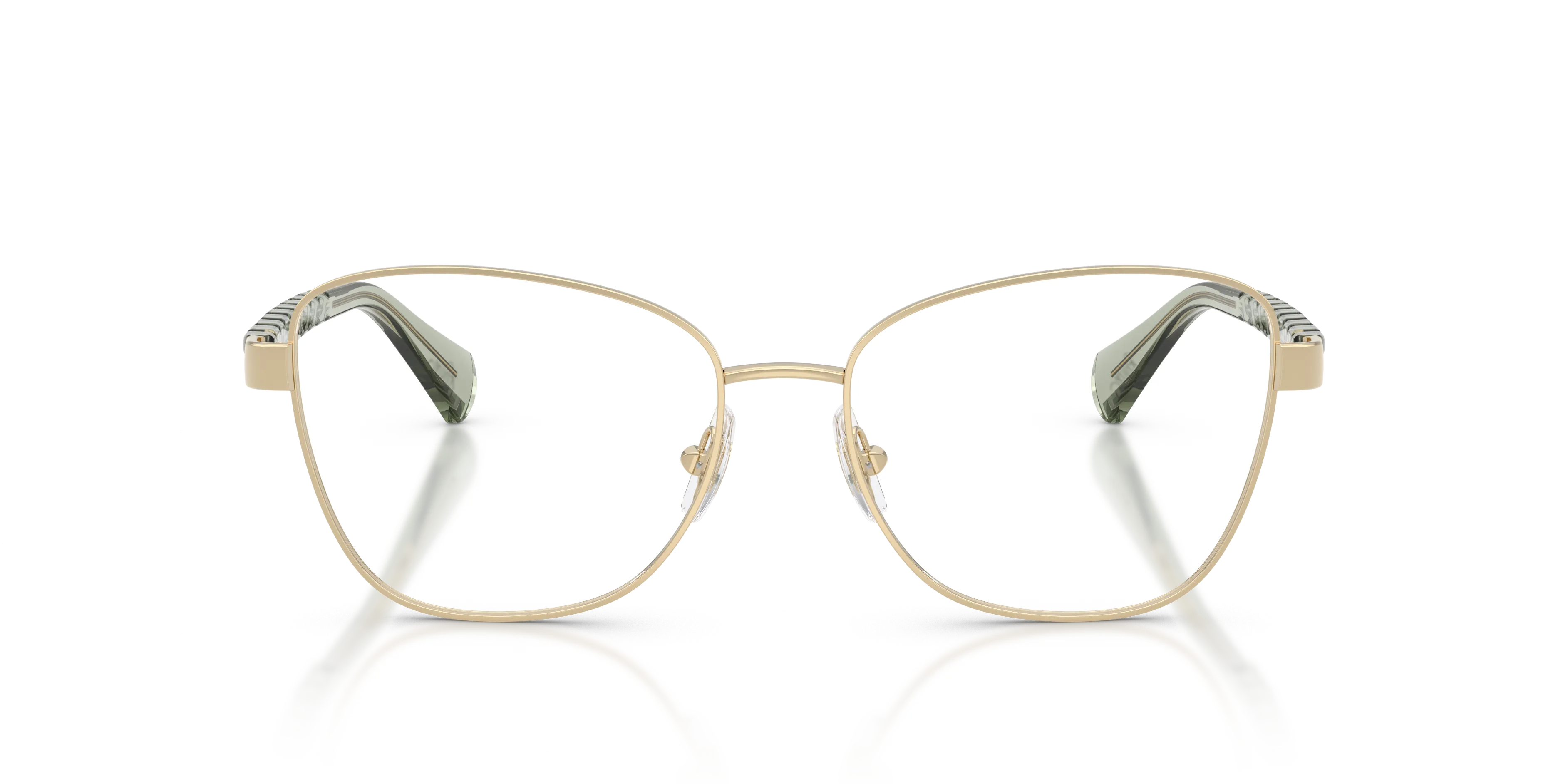 Ralph Lauren RA6064 9494 Montature da vista Metallo Oro Trasparente Geometrica Normale - immagine 3