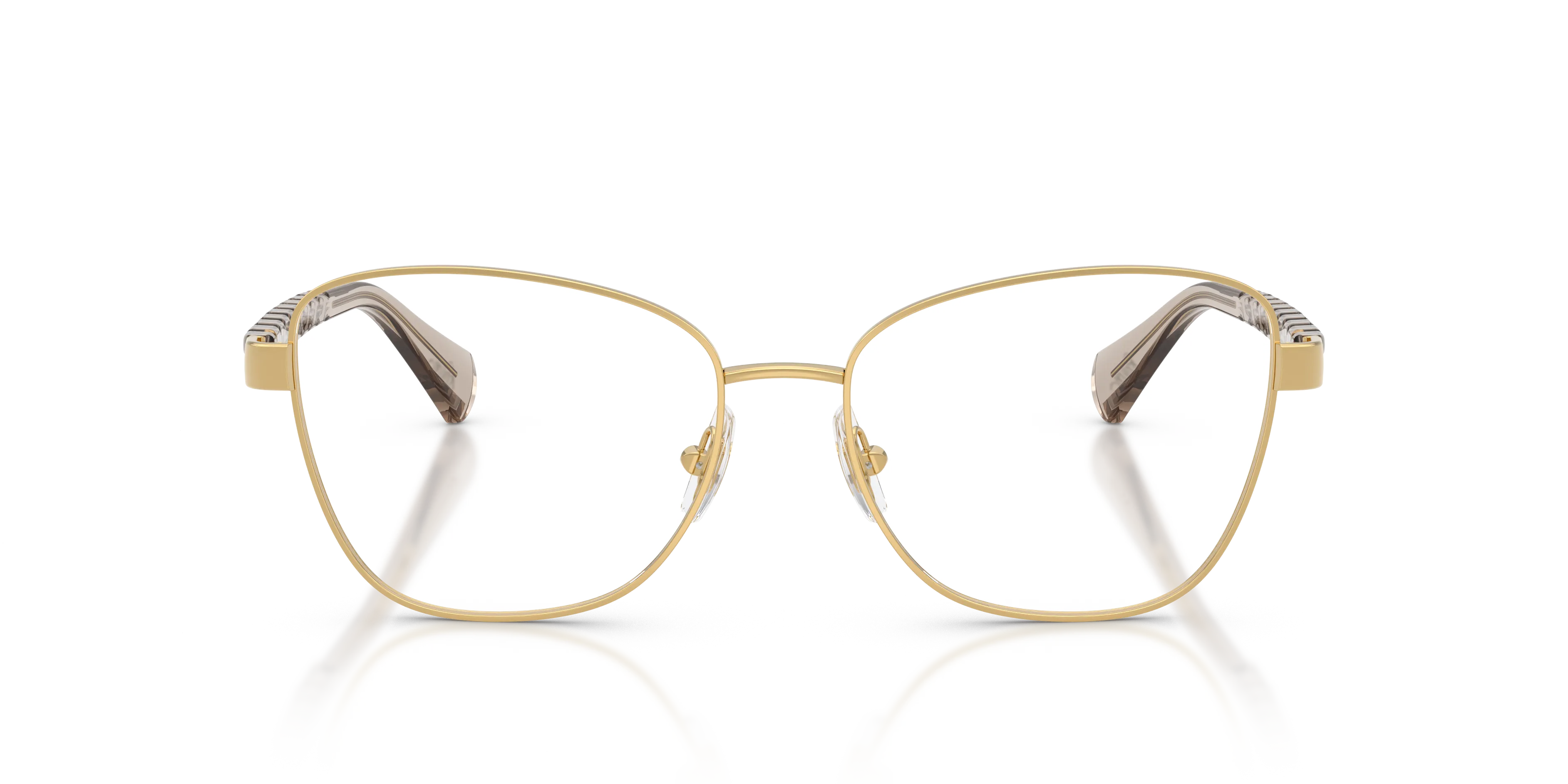 Ralph Lauren RA6064 9493 Montature da vista Metallo Oro Trasparente Geometrica Normale - immagine 3