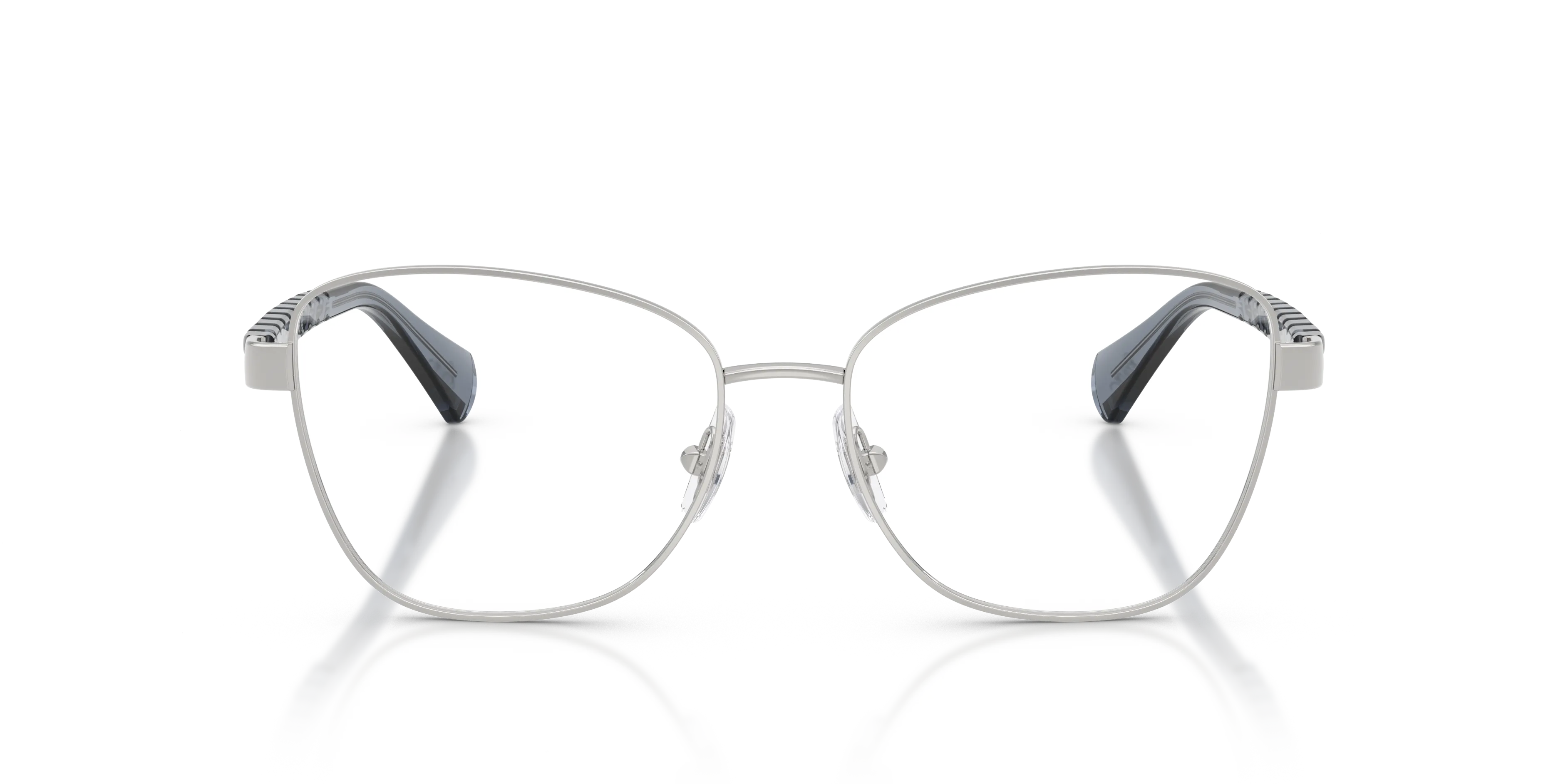 Ralph Lauren RA6064 9001 Montature da vista Metallo Argento Trasparente Geometrica Normale - immagine 3