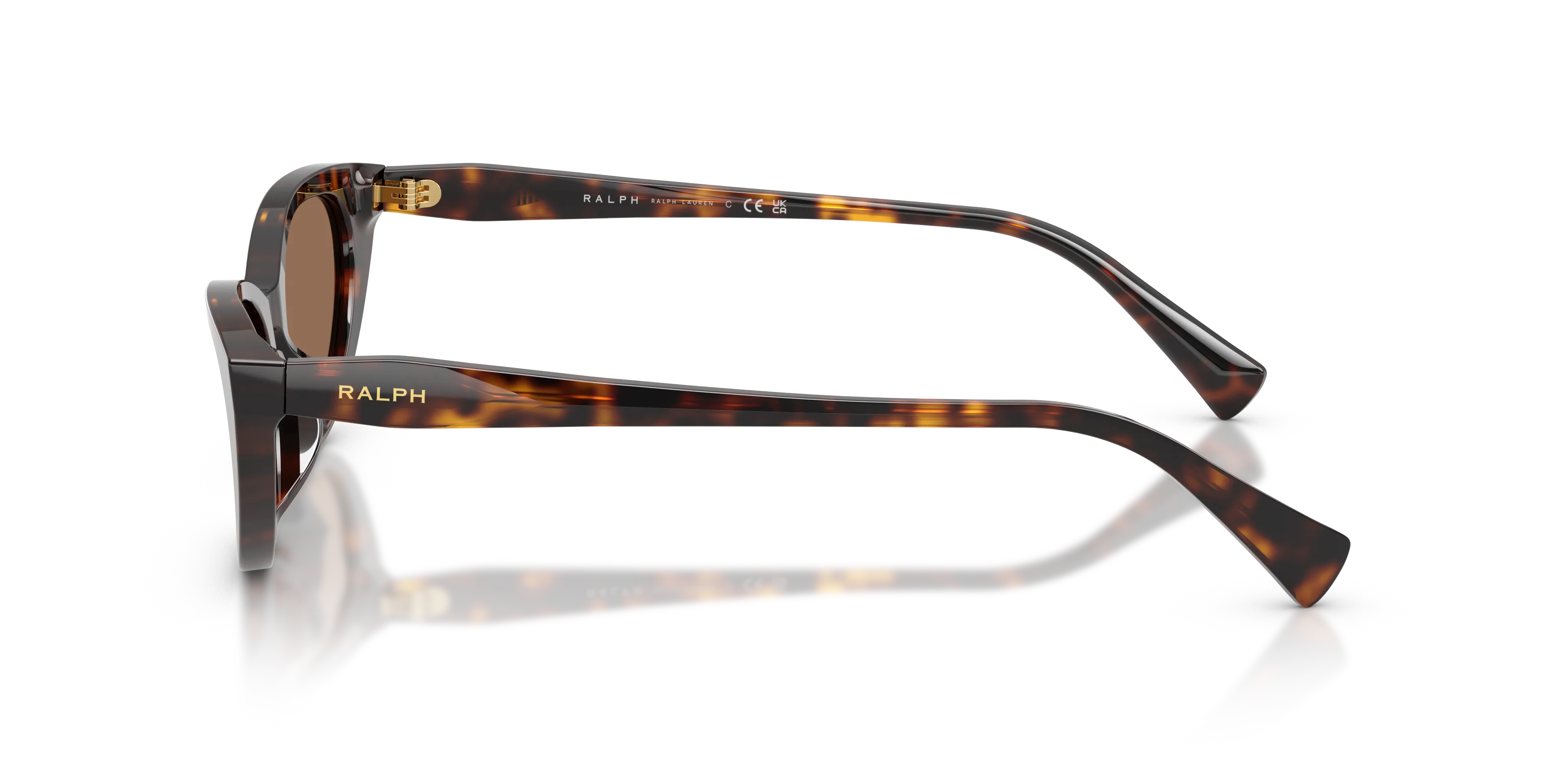 Ralph Lauren RA5352U 500373 Occhiali da sole Acetato Tartaruga Marrone Cat Eye Normale - immagine 4