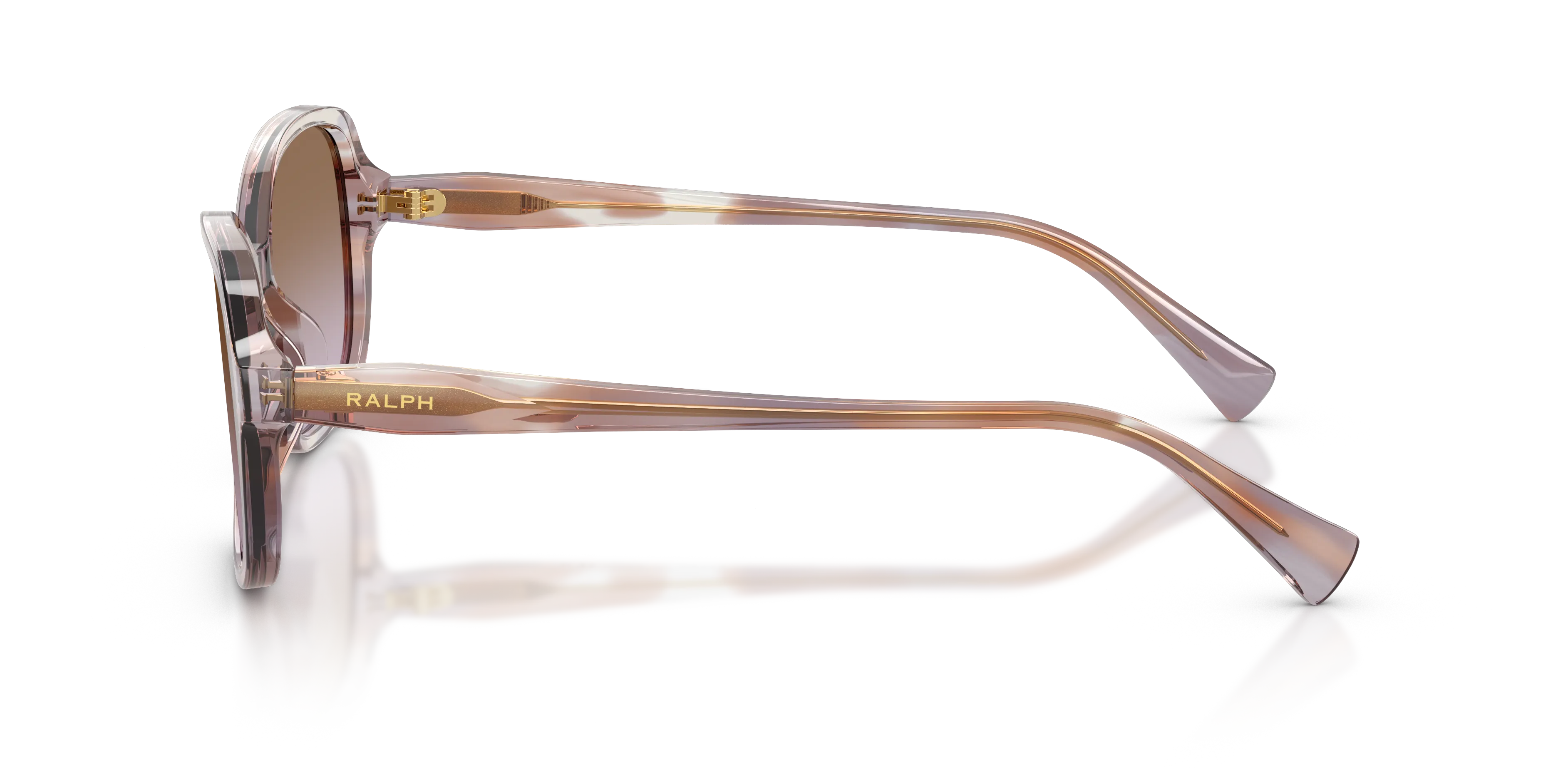 Ralph Lauren RA5351U 634068 Occhiali da sole Acetato Tartaruga Viola Squadrata Normale Sfumato - immagine 4