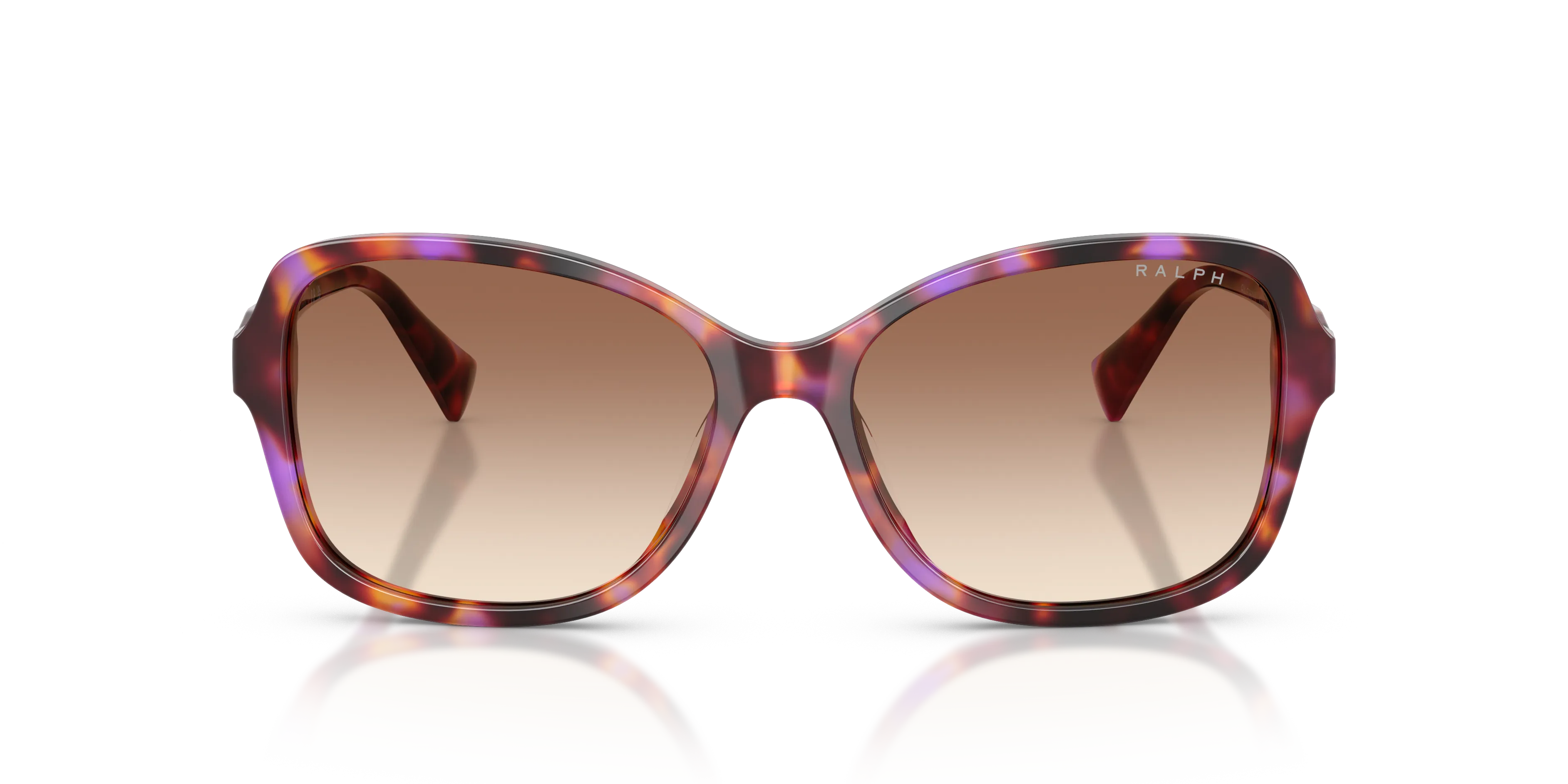 Ralph Lauren RA5351U 623913 Occhiali da sole Acetato Viola Marrone Squadrata Normale Sfumato - immagine 3
