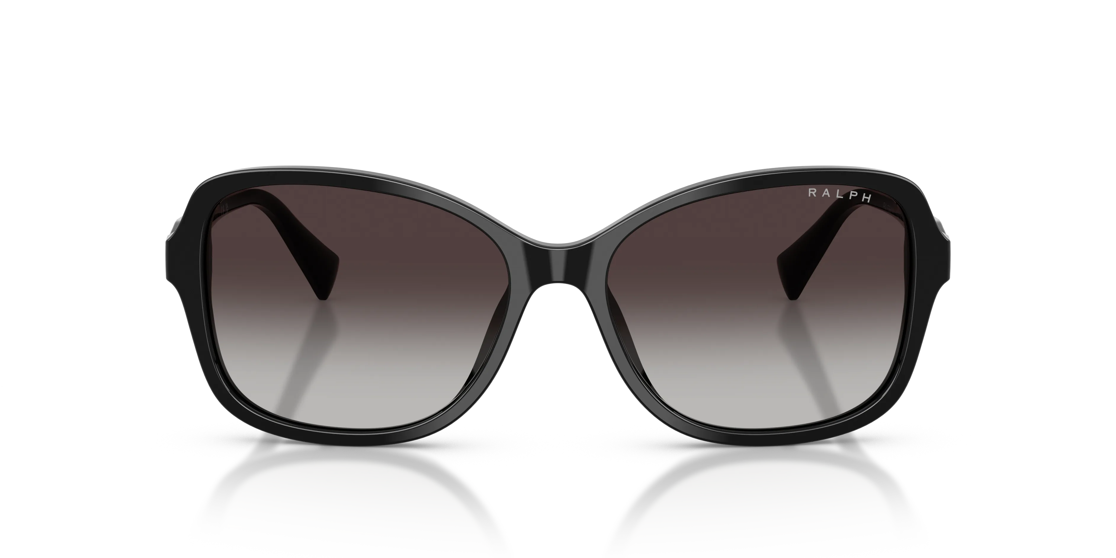 Ralph Lauren RA5351U 50018G Occhiali da sole Acetato Nero Grigio Squadrata Normale Sfumato - immagine 3