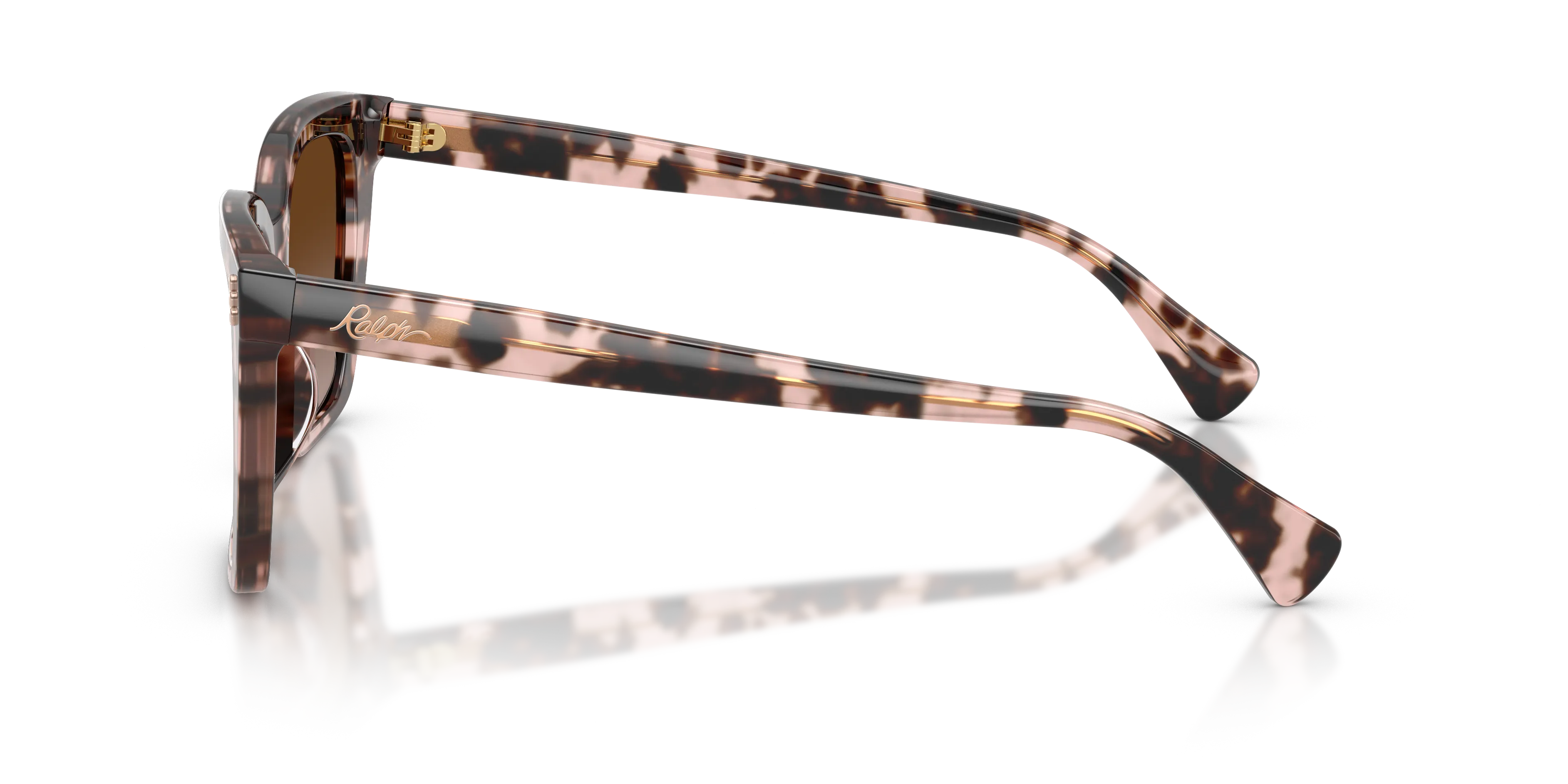 Ralph Lauren RA5349U 605813 Occhiali da sole Acetato Tartaruga Marrone Squadrata Normale Sfumato - immagine 4