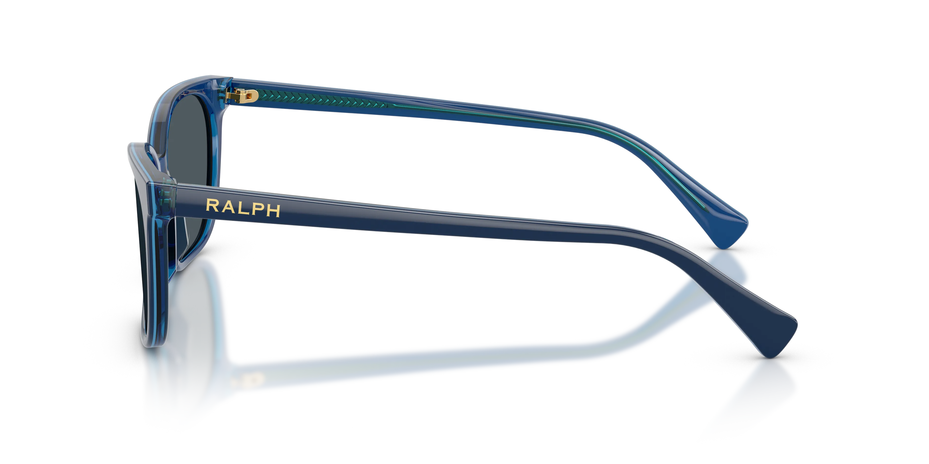 Ralph Lauren RA5348U 634887 Occhiali da sole Acetato Blu Blu Squadrata Normale - immagine 4