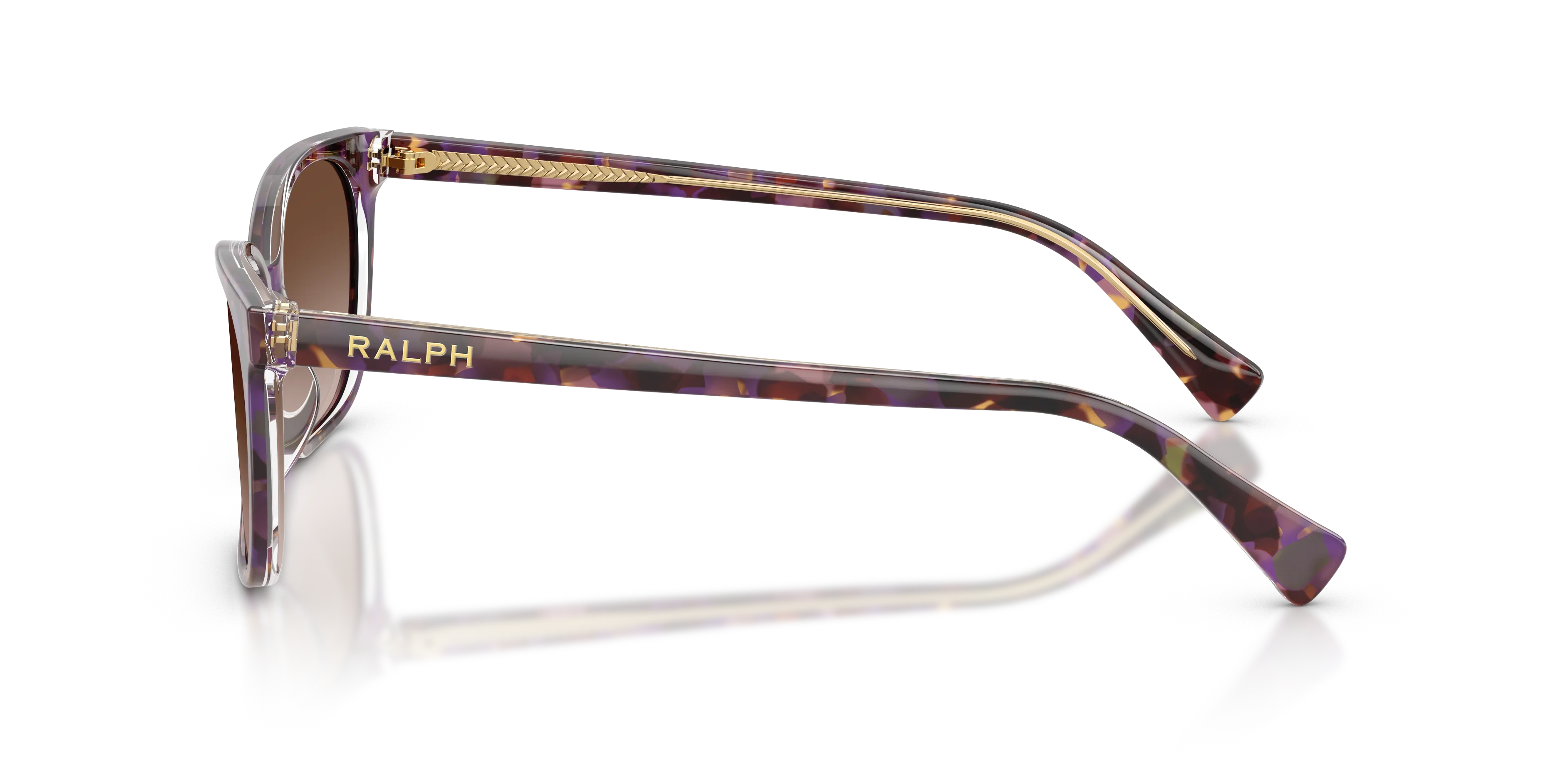 Ralph Lauren RA5348U 630313 Occhiali da sole Acetato Tartaruga Marrone Squadrata Normale Sfumato - immagine 4