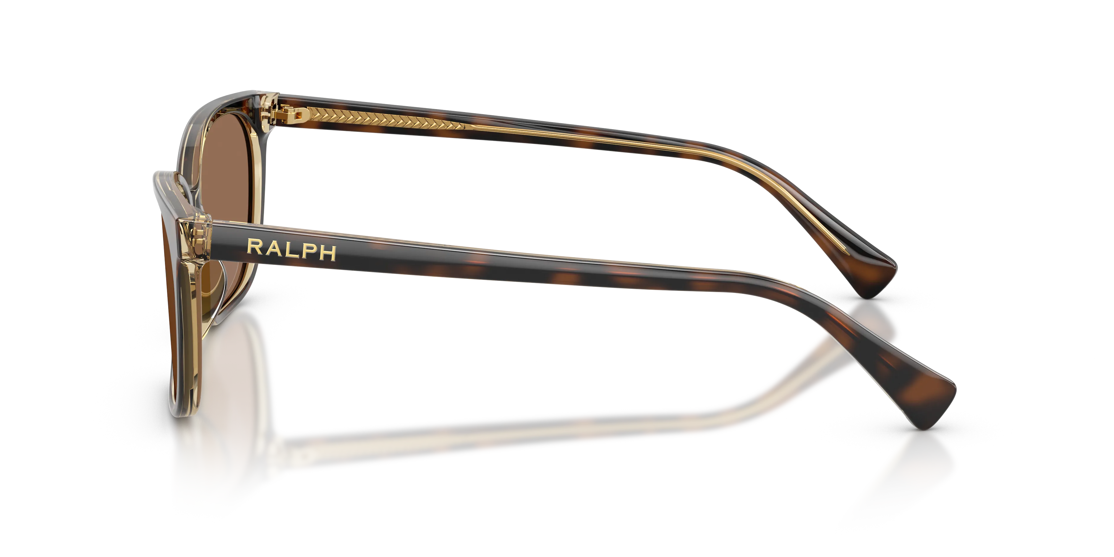 Ralph Lauren RA5348U 629473 Occhiali da sole Acetato Blu Marrone Squadrata Normale - immagine 4