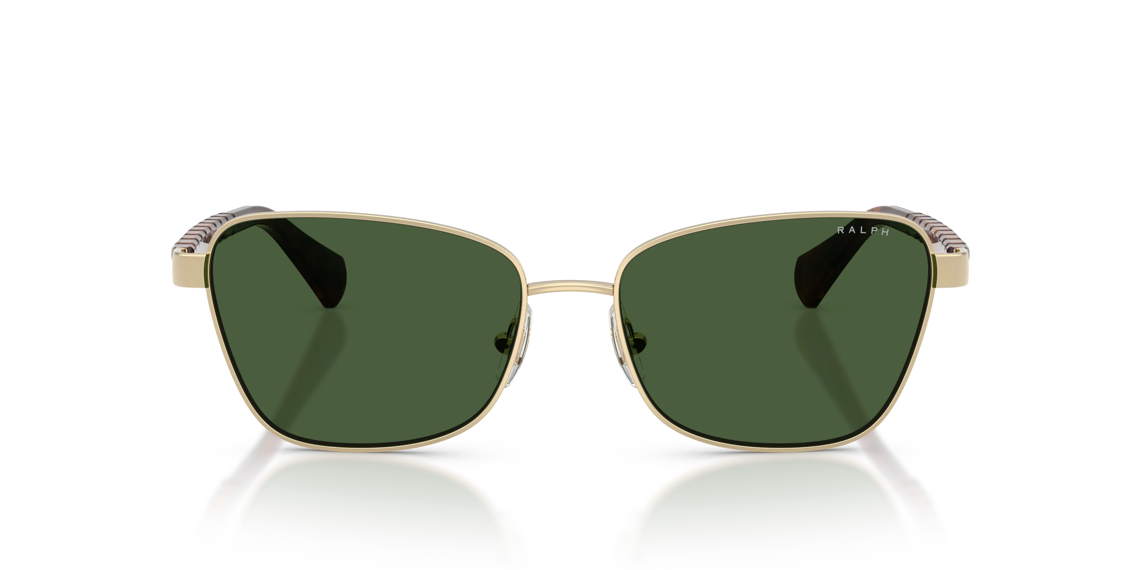 Ralph Lauren RA4149 949071 Occhiali da sole Metallo Oro Verde Geometrica Normale - immagine 3