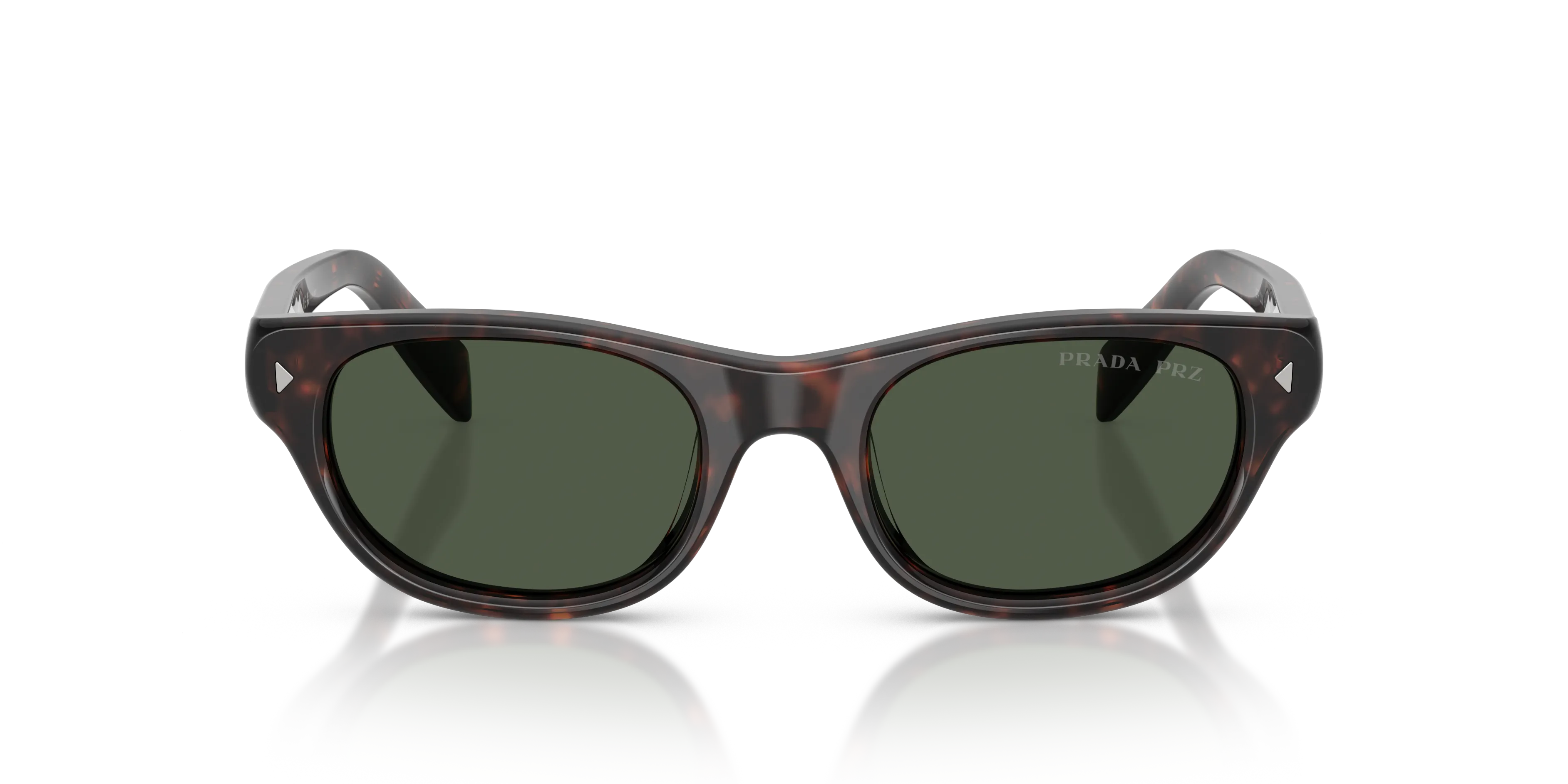 Prada PR C08S 17N90V Occhiali da sole Acetato Tartaruga Grigio Cat Eye Polarizzata - immagine 3