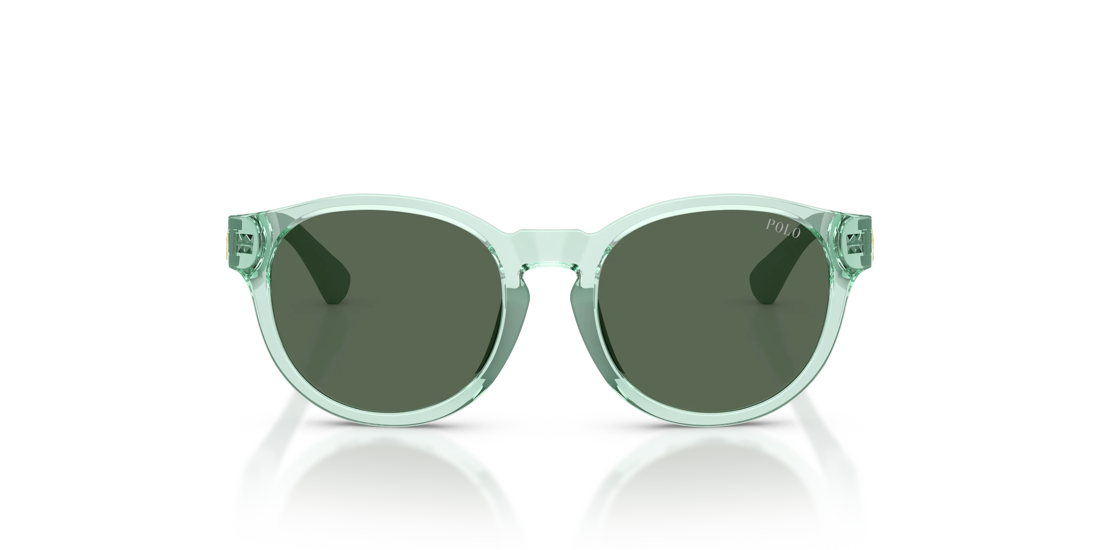 Polo Ralph Lauren PP9512U 636771 Occhiali da sole bambino Iniettato Verde Verde Pantos Normale - immagine 3