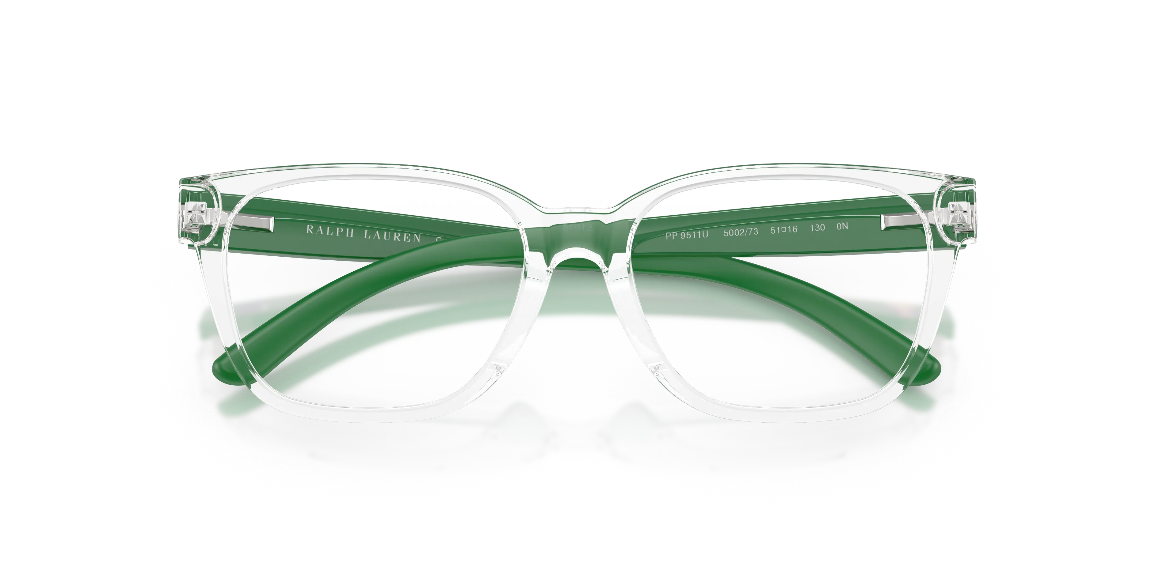 Polo Ralph Lauren PP9511U 500273 Occhiali da sole bambino Iniettato Trasparente Trasparente Squadrata Normale - immagine 2