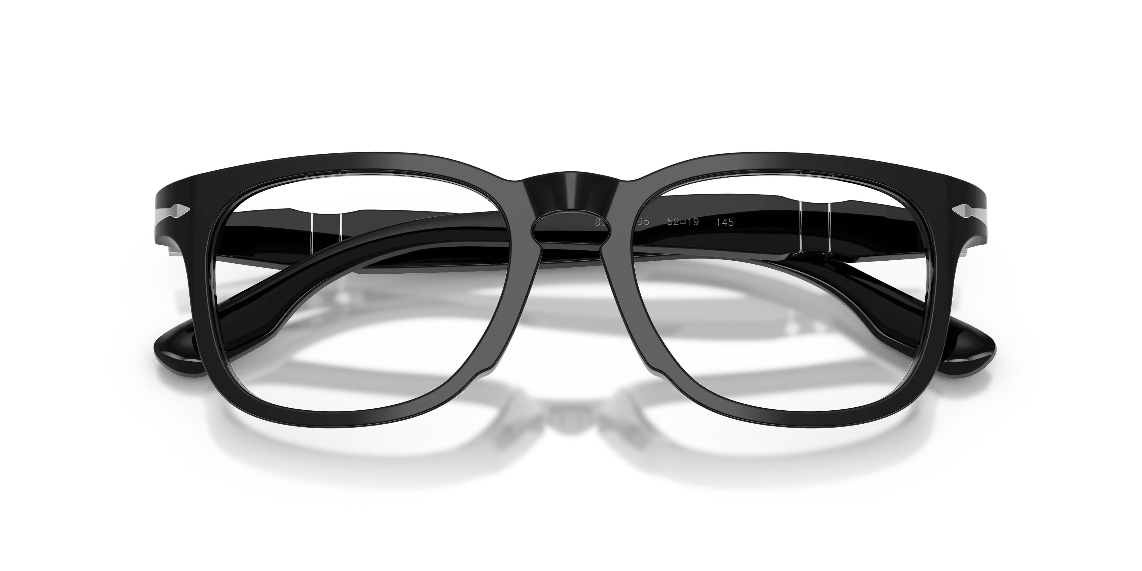 Persol PO8003V 95 Montature da vista Acetato Nero Trasparente Pantos Normale - immagine 2